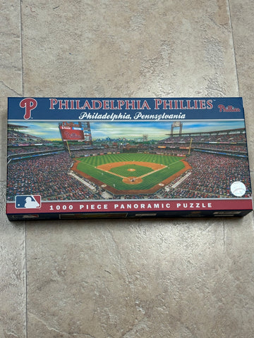 Philadelphia Phillies 1000 piece panoramic stadium puzzle