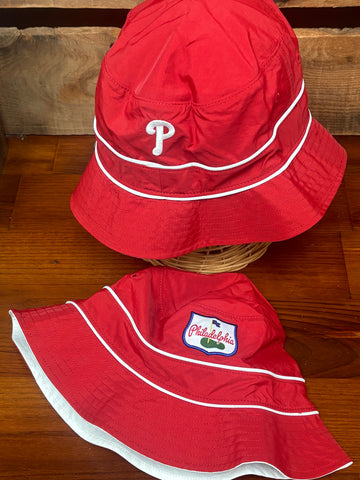 Philadelphia Phillies Red Breakfast 47 Bucket Fitted