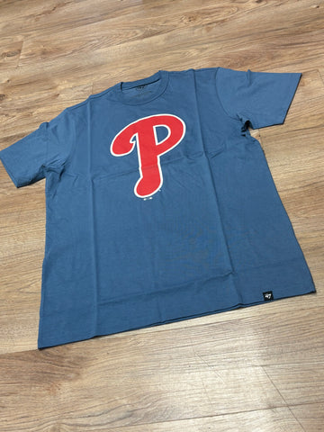 Philadelphia Phillies cadet blue imprint Franklin tee
