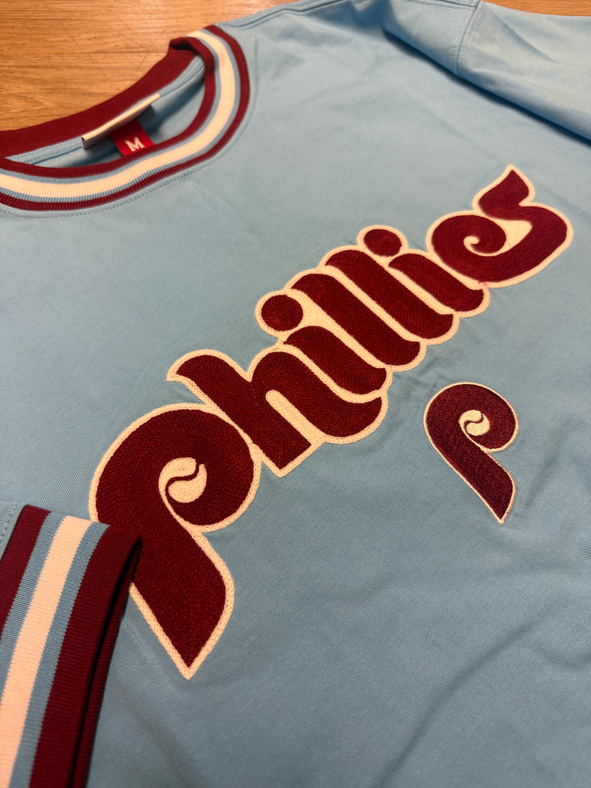 Phillies Throwback Wild Pitch Ringer T‑Shirt – Monkey's Uncle