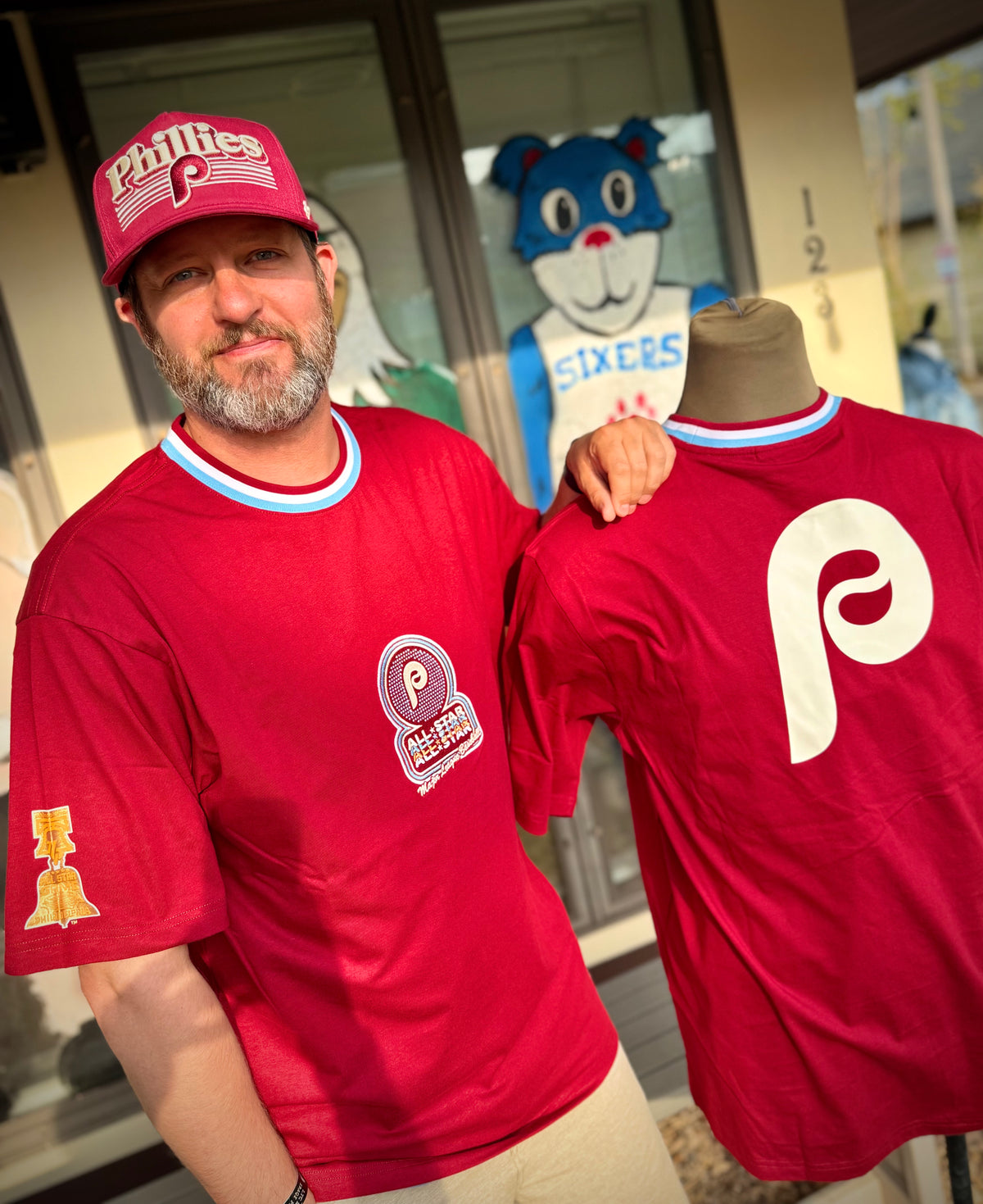 フィラデルフィア・フィリーズゲームシャツ Phillies 1976 MLB All Star Game Playmaker Tee Shirt – Monkey's Uncle