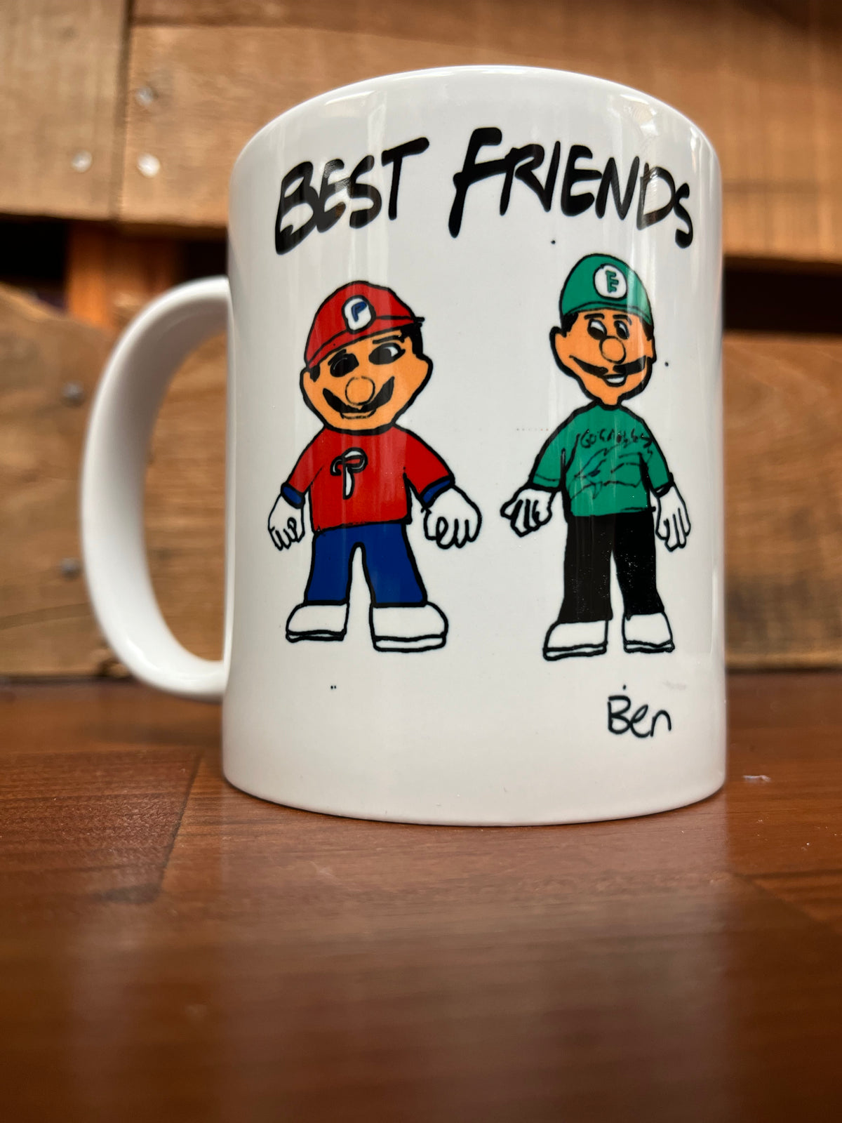 Best Friends by Ben coffee mug