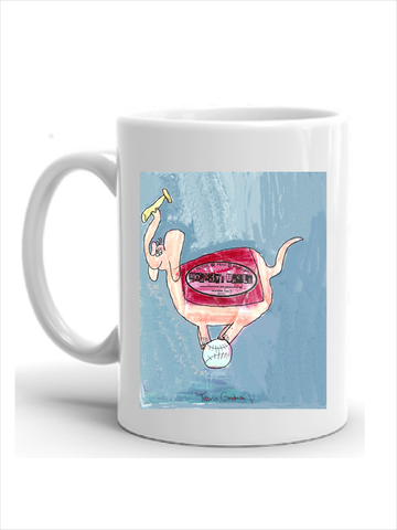 Travis Baseball Elephant Mug