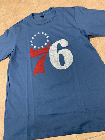 Sixers Blue Franklin Tee
