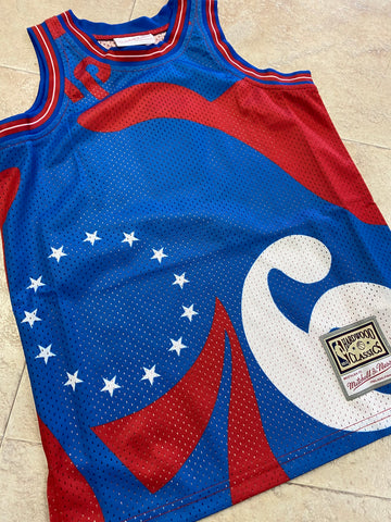 Sixers kids Mitchell and Ness sublimated jersey