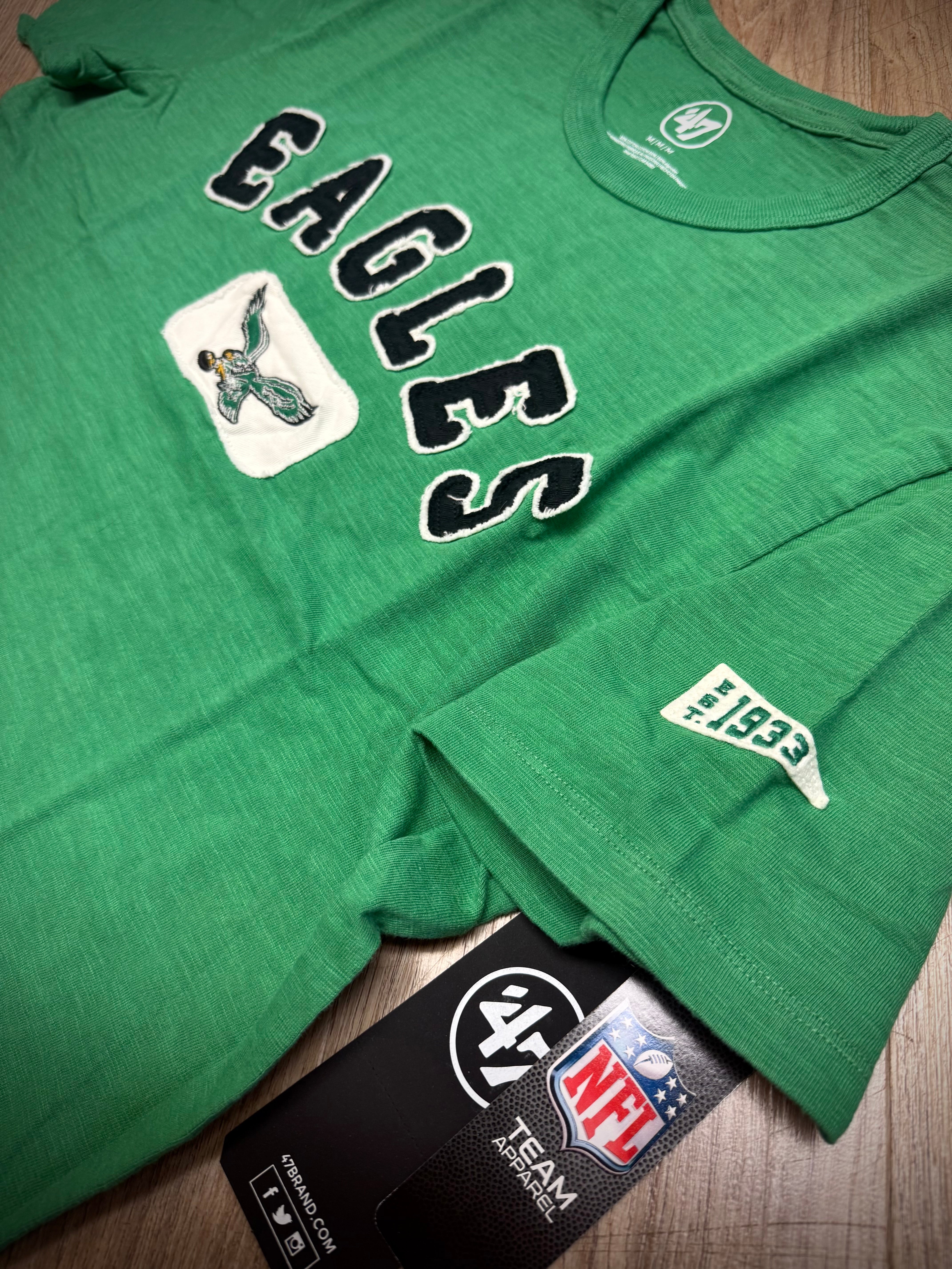 Eagles Throwback Seymoore Weave Heavy Slub Tee