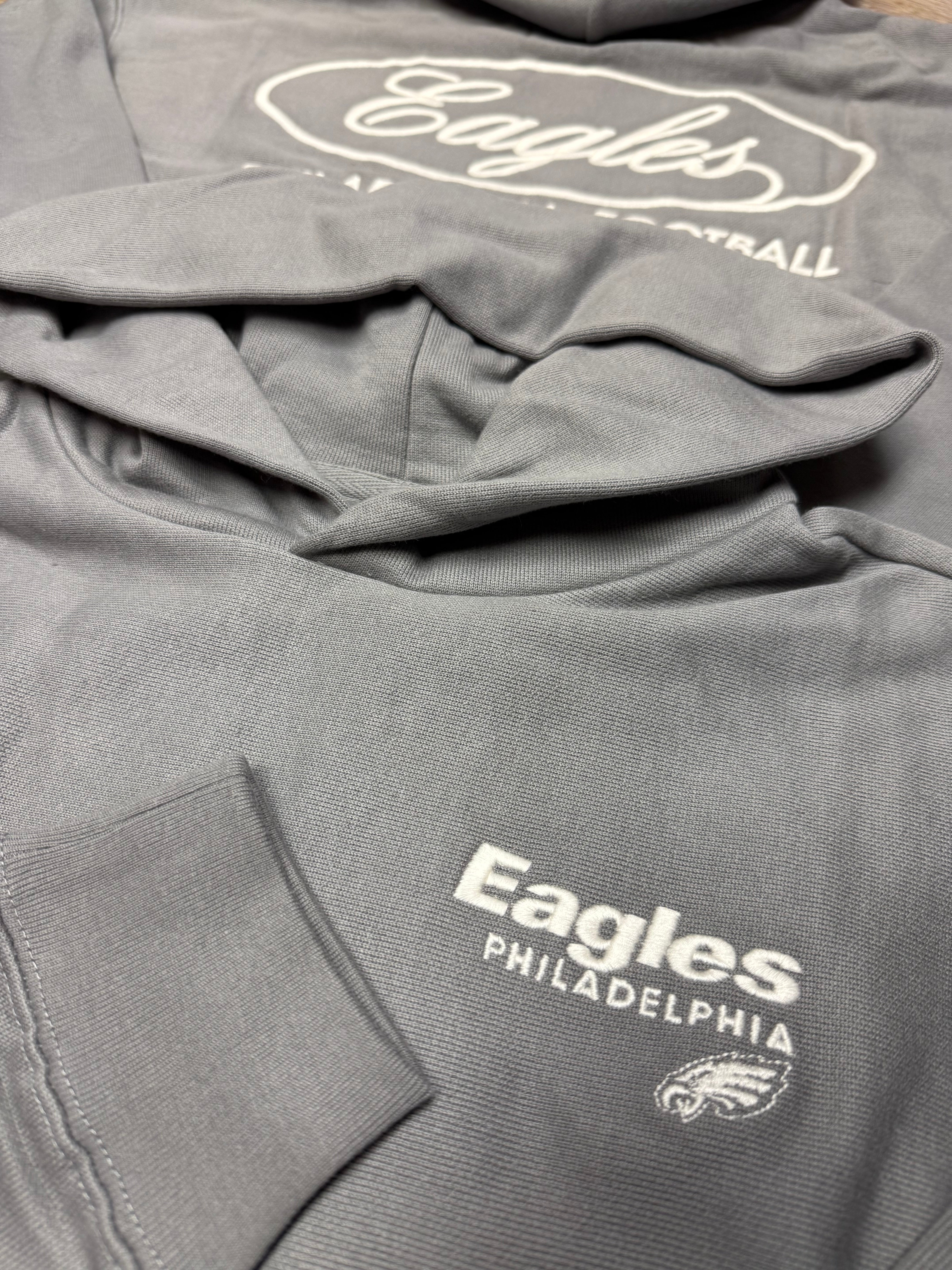 Eagles Wolf Grey Triple Double Foundation Hoodie