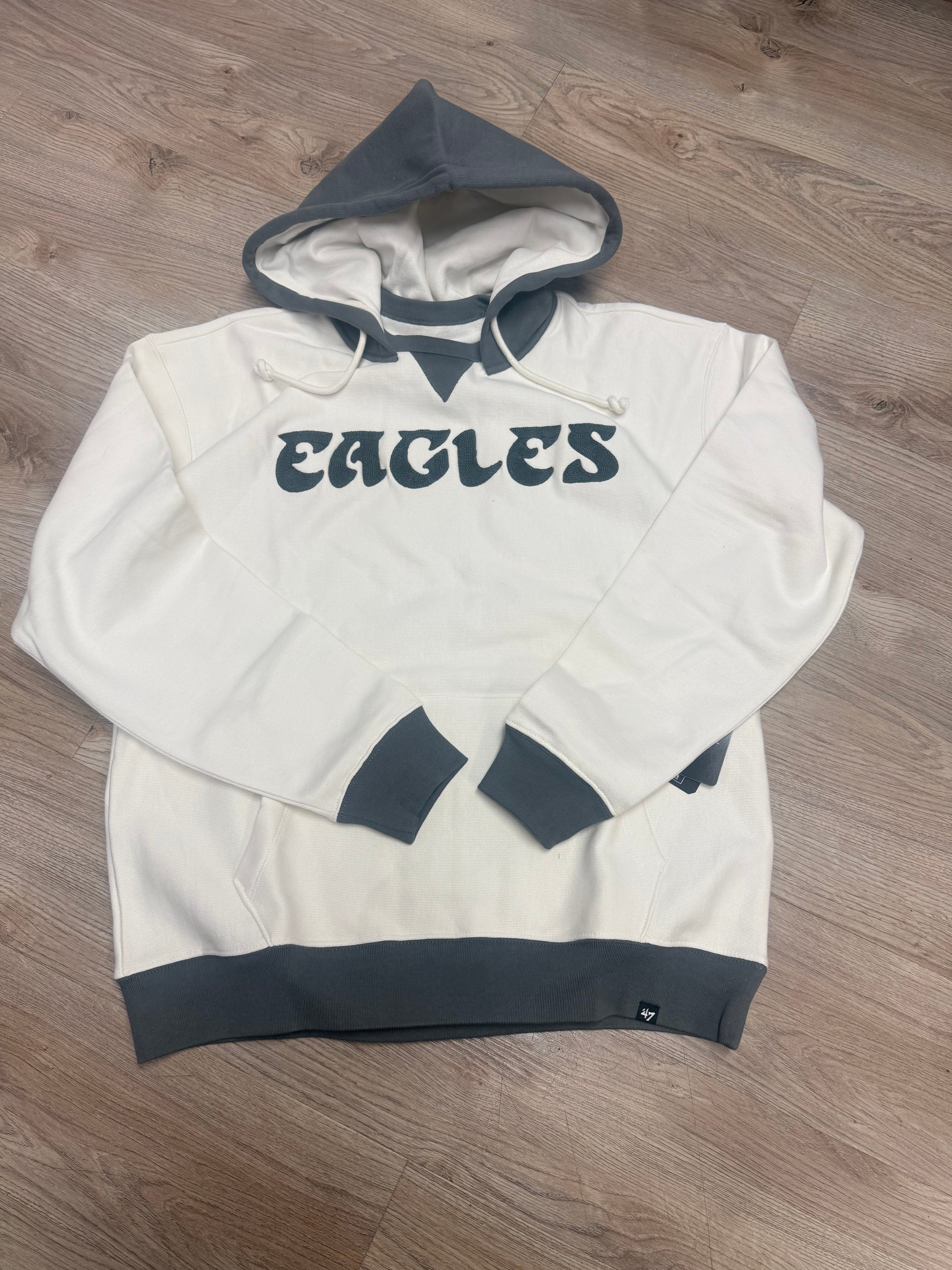 Eagles historic embroidered wordmark hoody