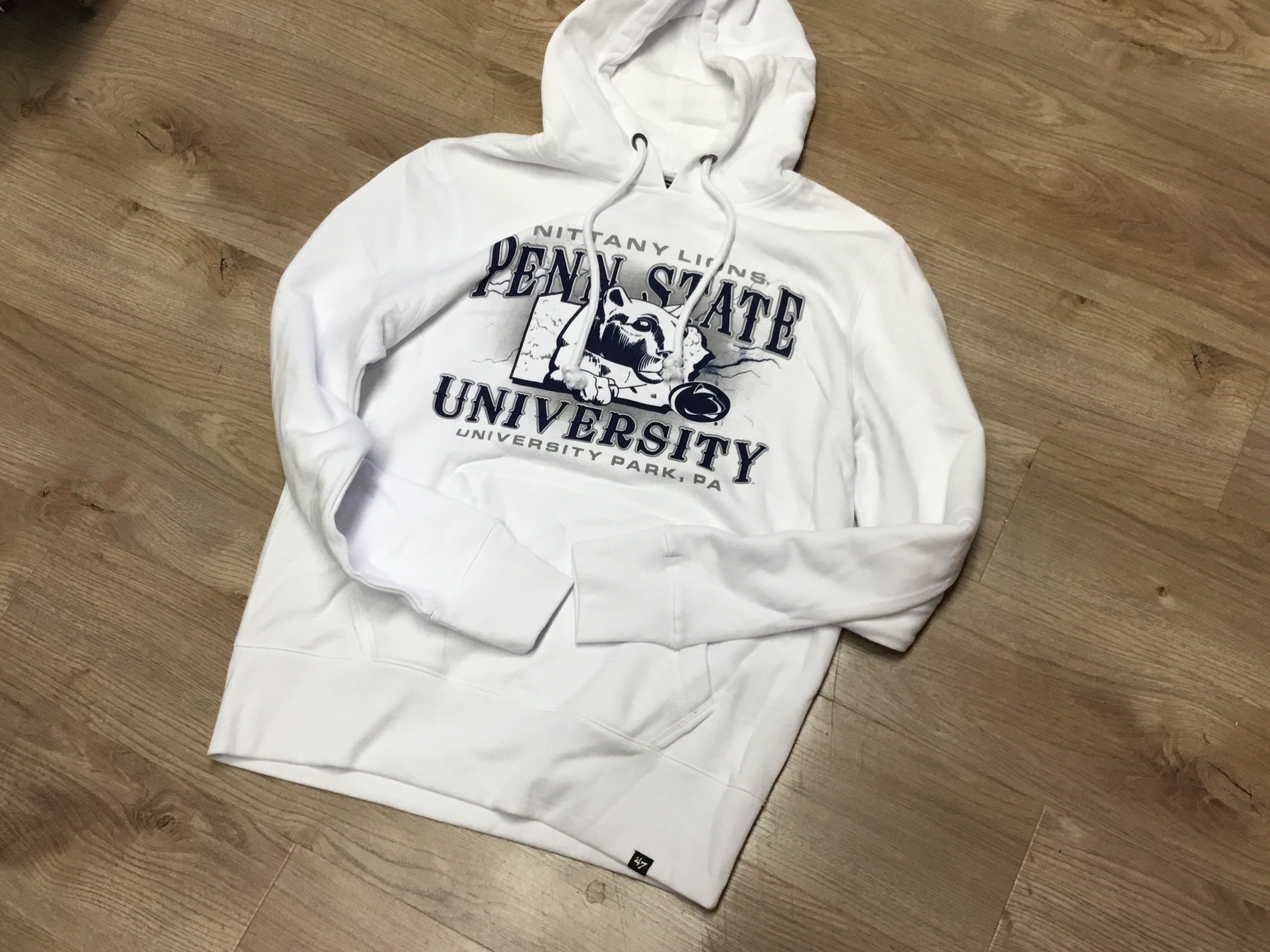 Penn State nittany lions white wash regionals headline hood