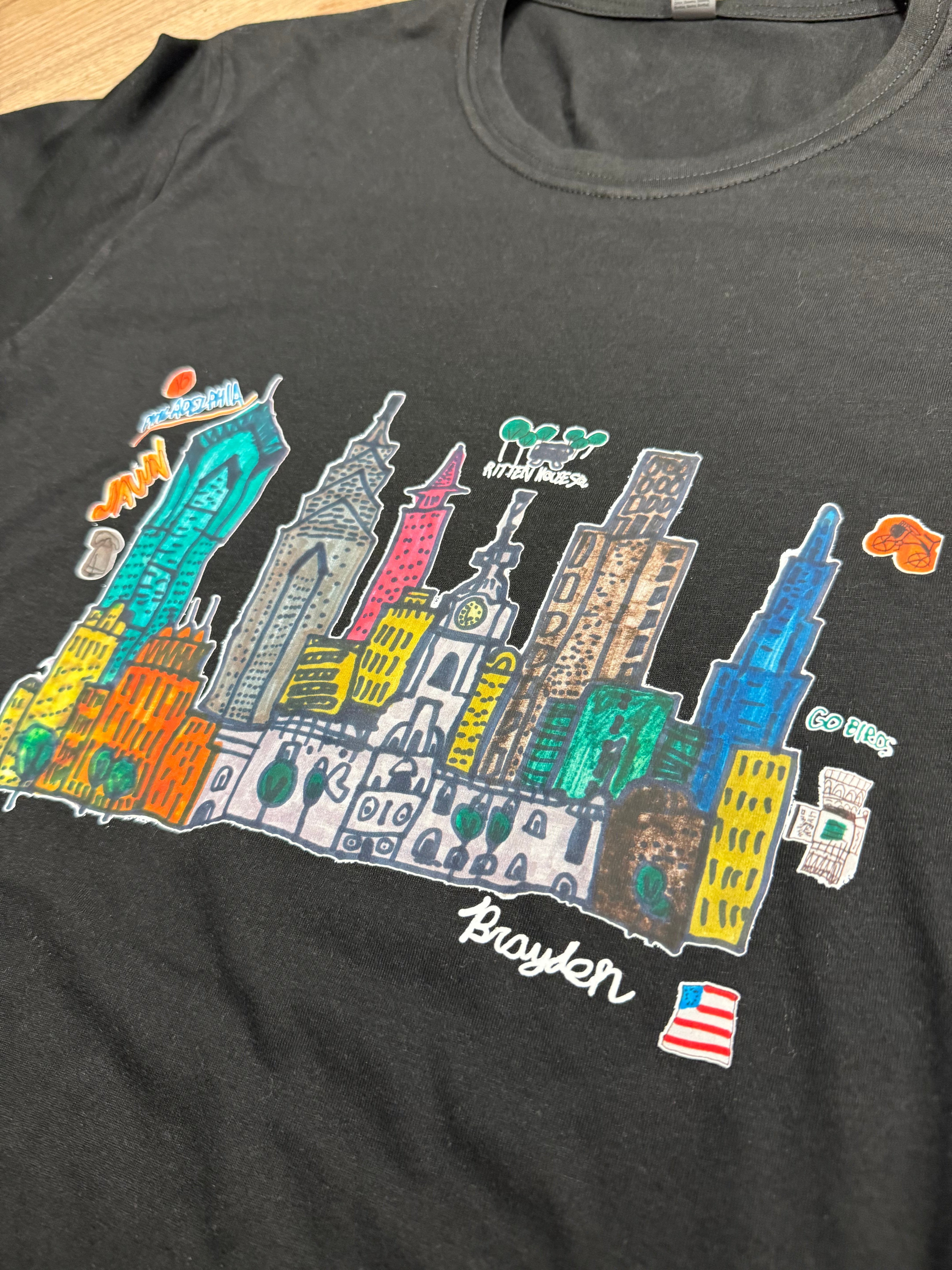 Yo Philadelphia Skyline Brayden Tee