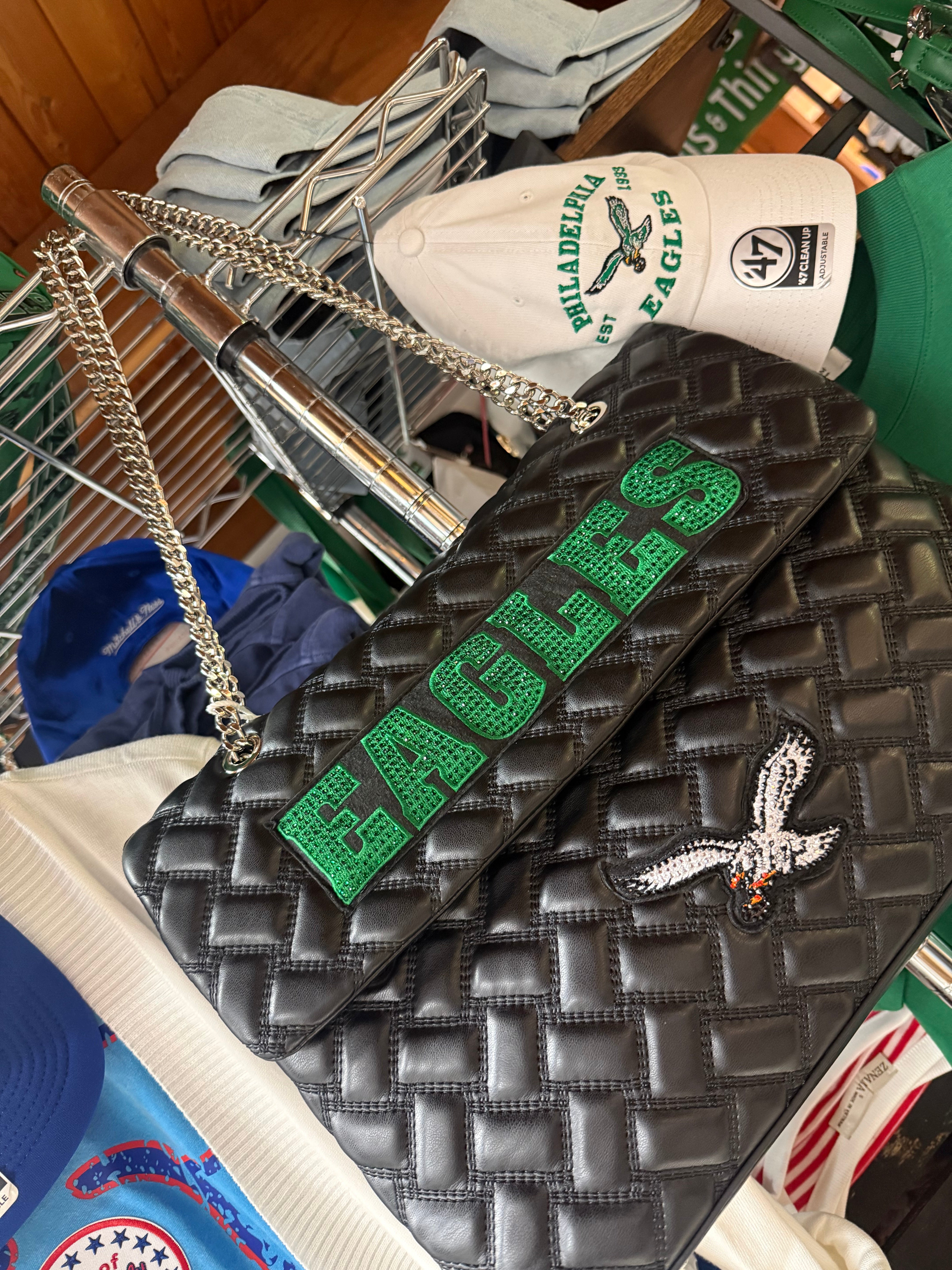 Eagles Throwback Quilted Tote