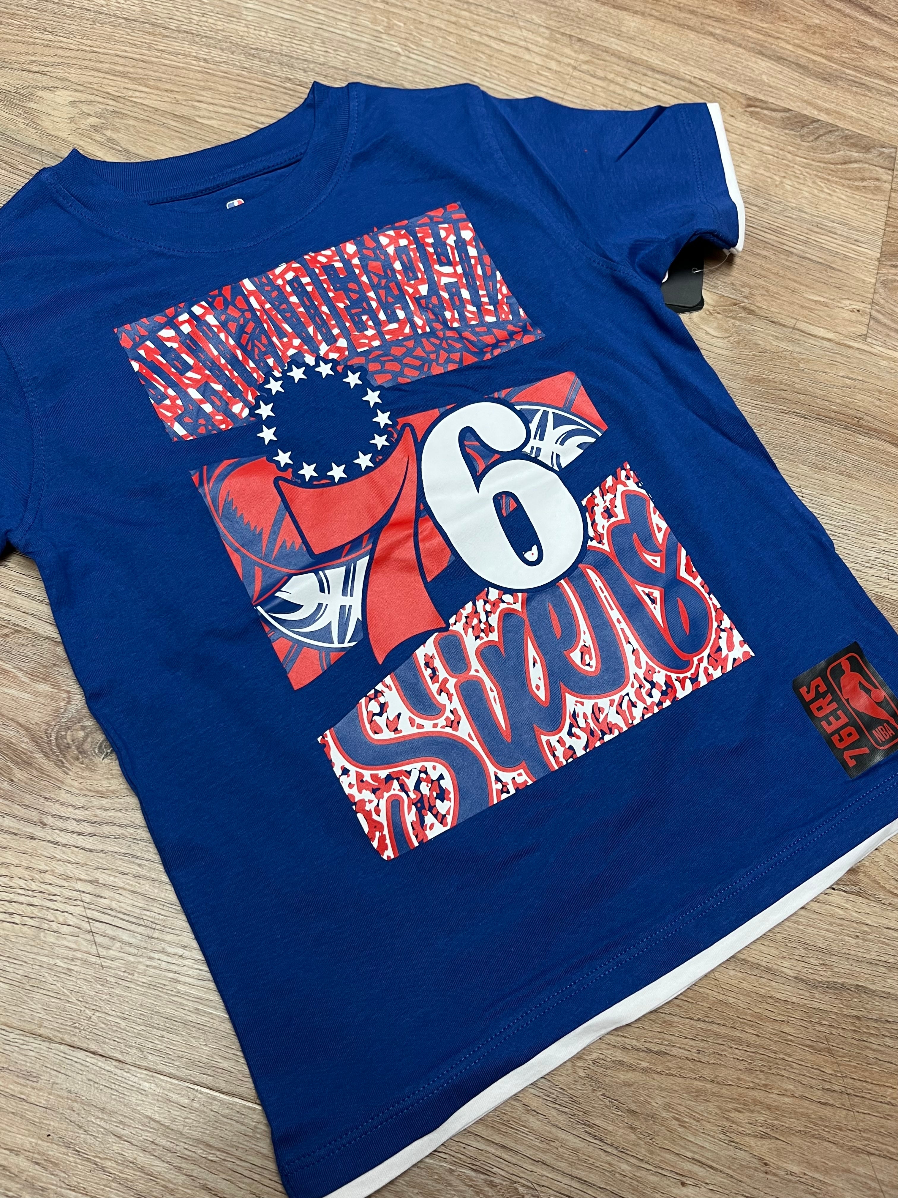 Sixers Kids Confetti tee