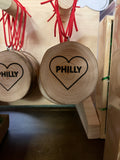 Philly Wood Ornament