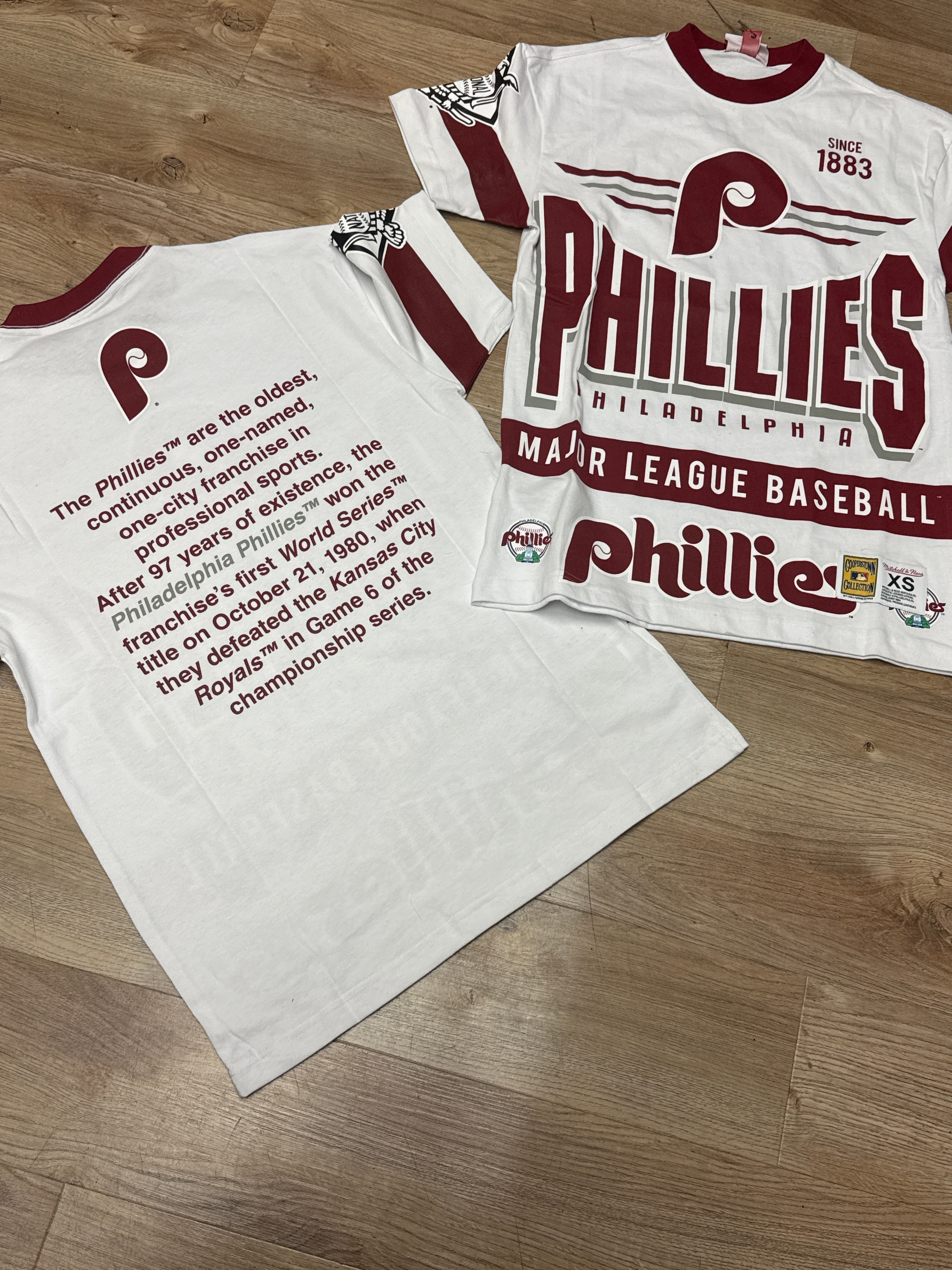 Phillies Throwback Historic Legacy Tee