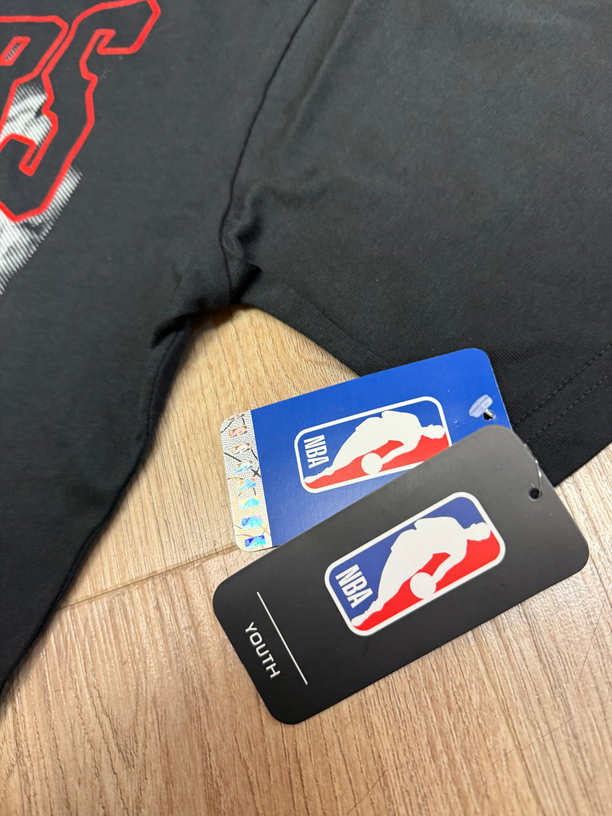 Kids Sixers Ballin Rocker Blackout Tee