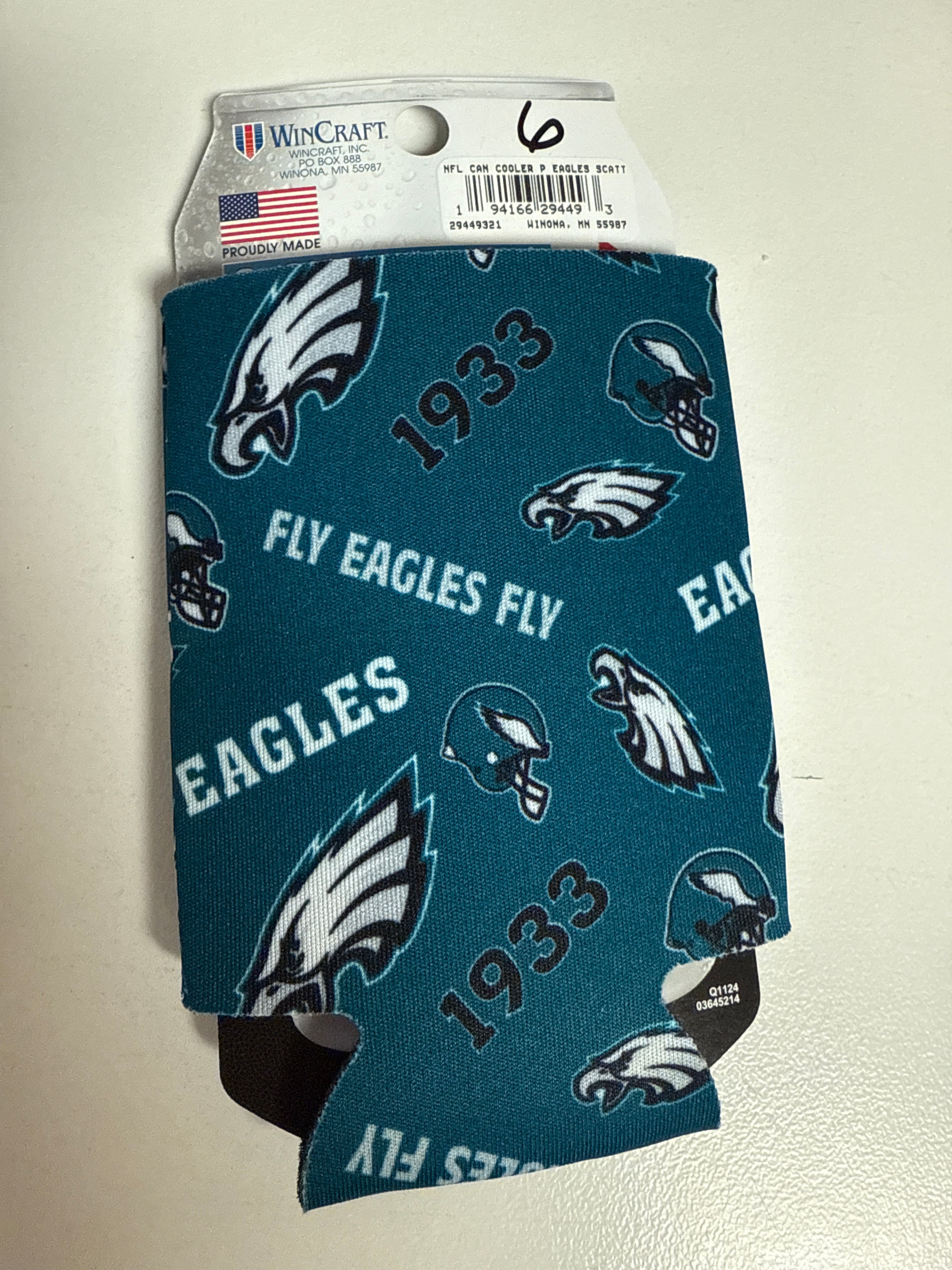 Philadelphia sports team can koozie