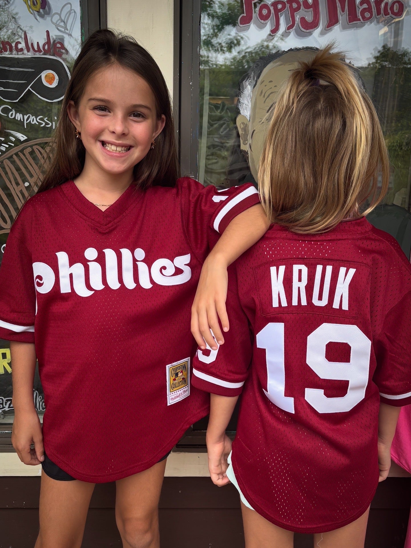 Kids John Kruk Throwback Phillies Mesh BP Jersey – Monkey's Uncle