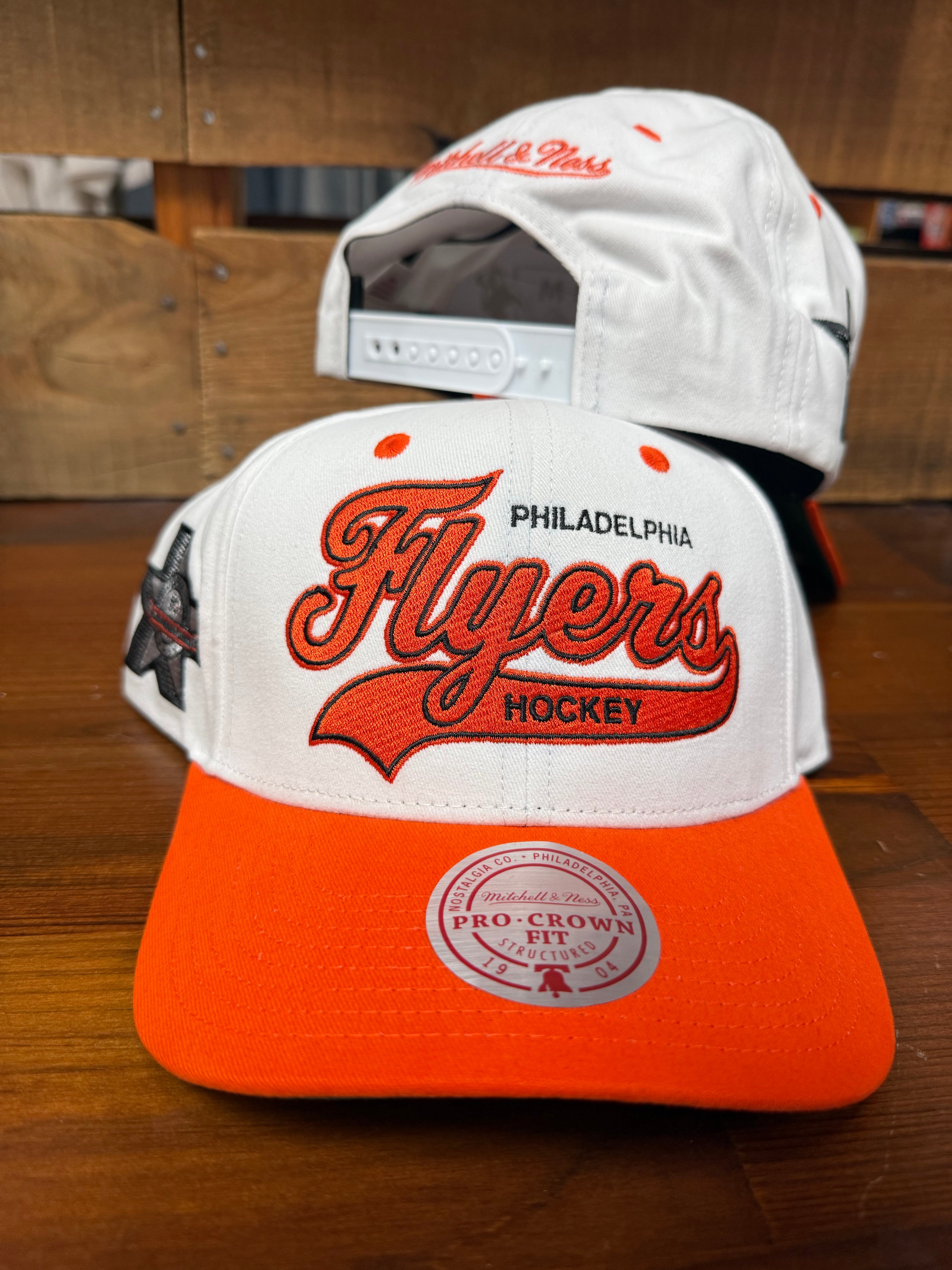 Flyers Throwback Tailsweep 2.0 White Snapback Hat