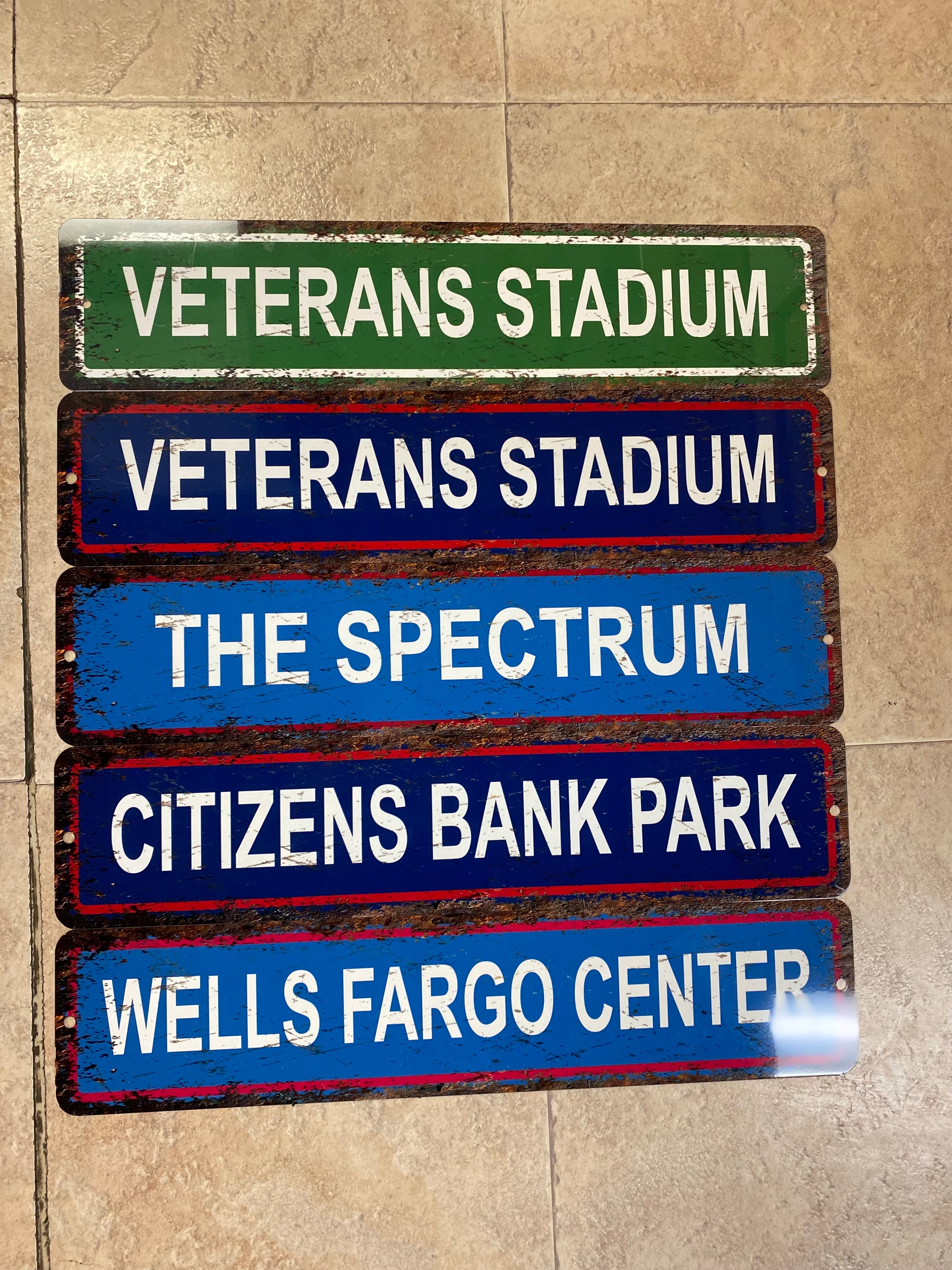 Stadium Street Sign