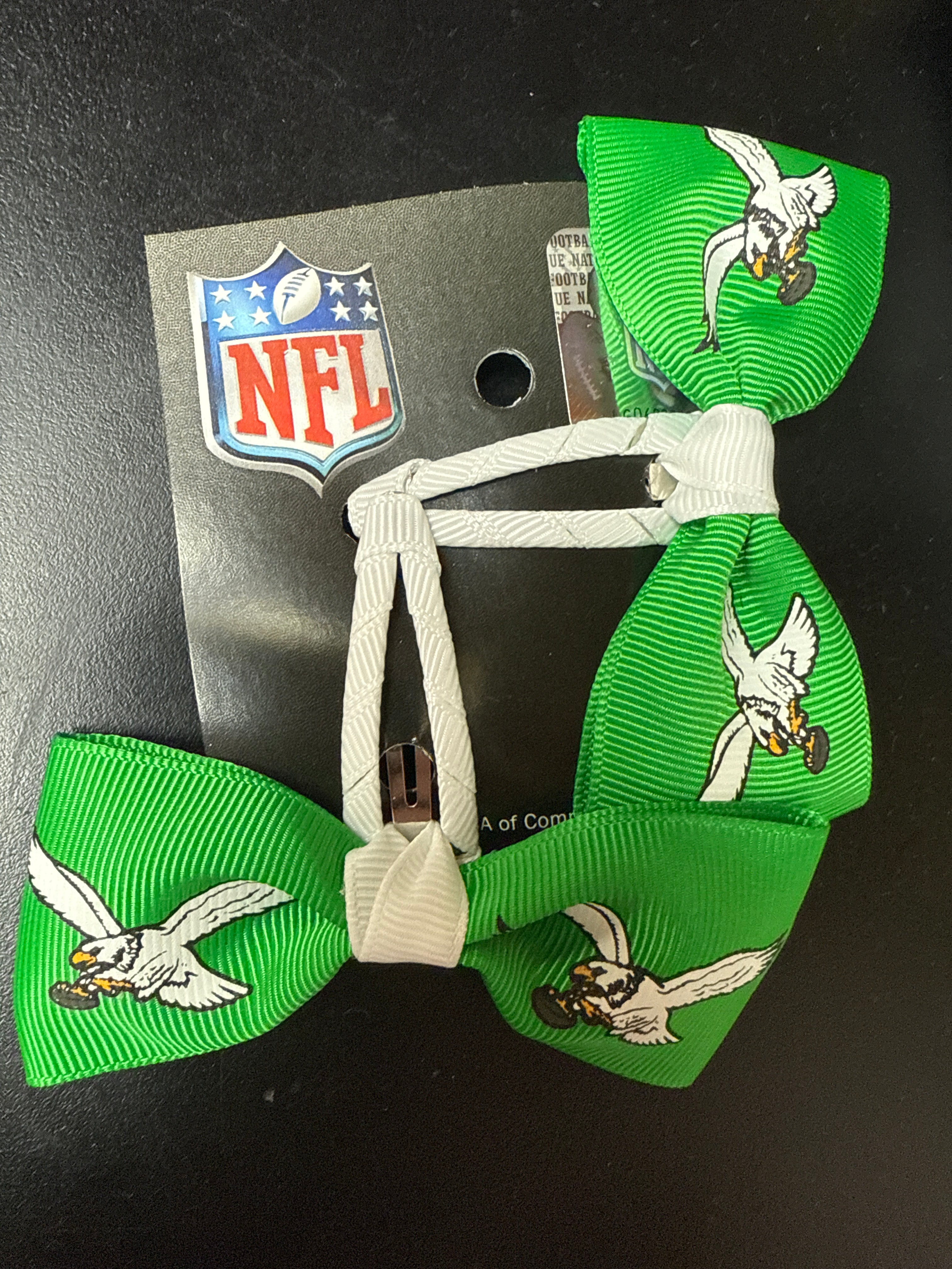 Eagles Throwback Hair Clips
