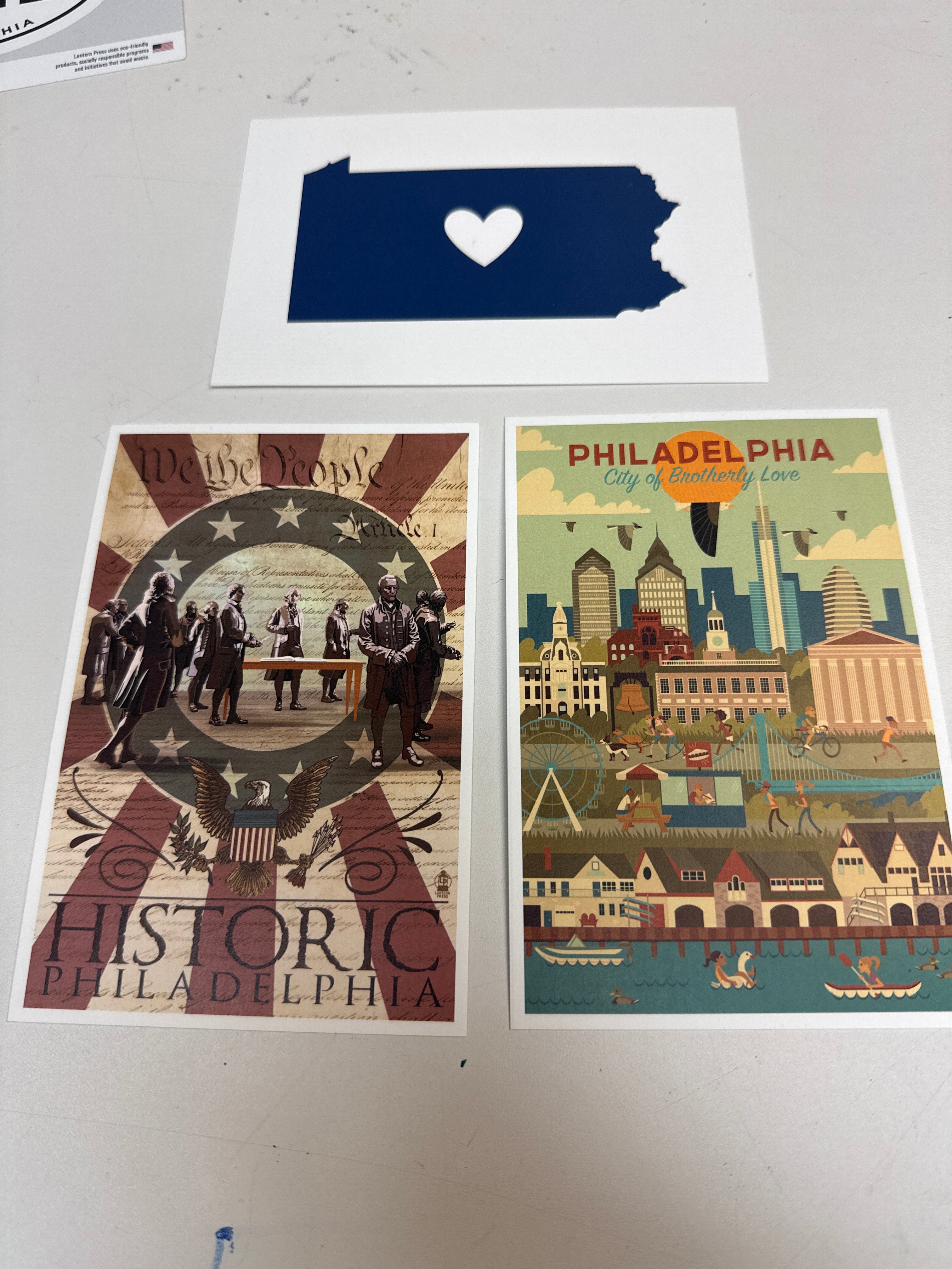 Philadelphia postcards