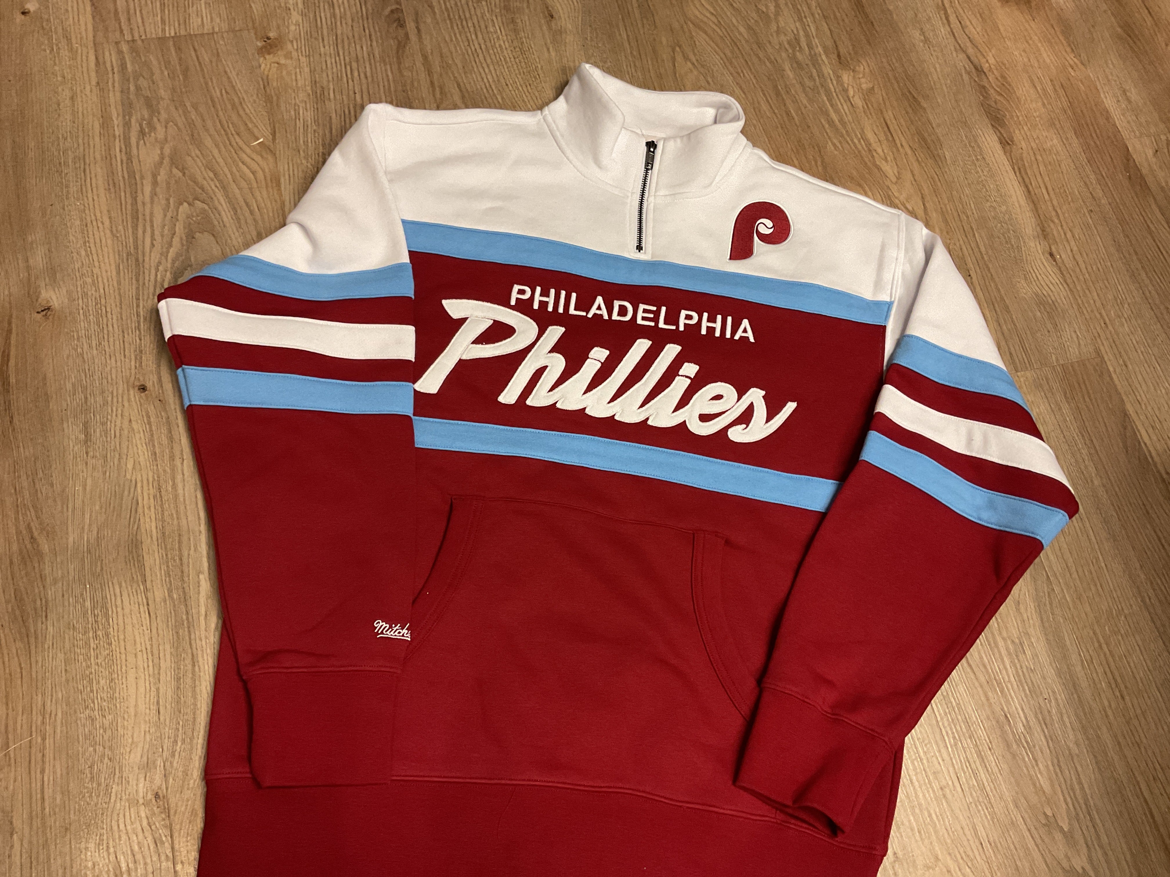 Phillies Head Coach 1/4 Zip Pullover