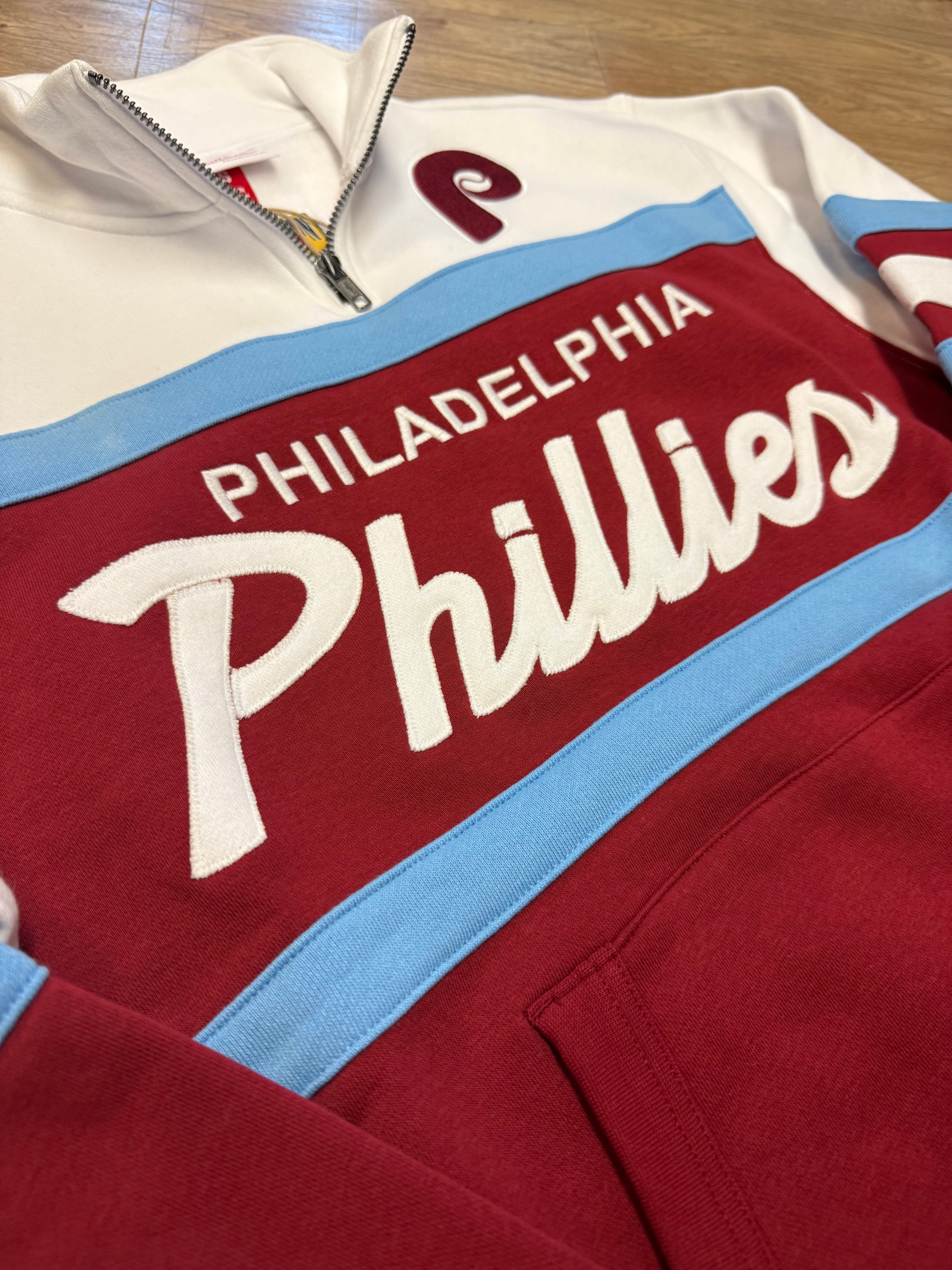 Phillies Head Coach 1/4 Zip Pullover