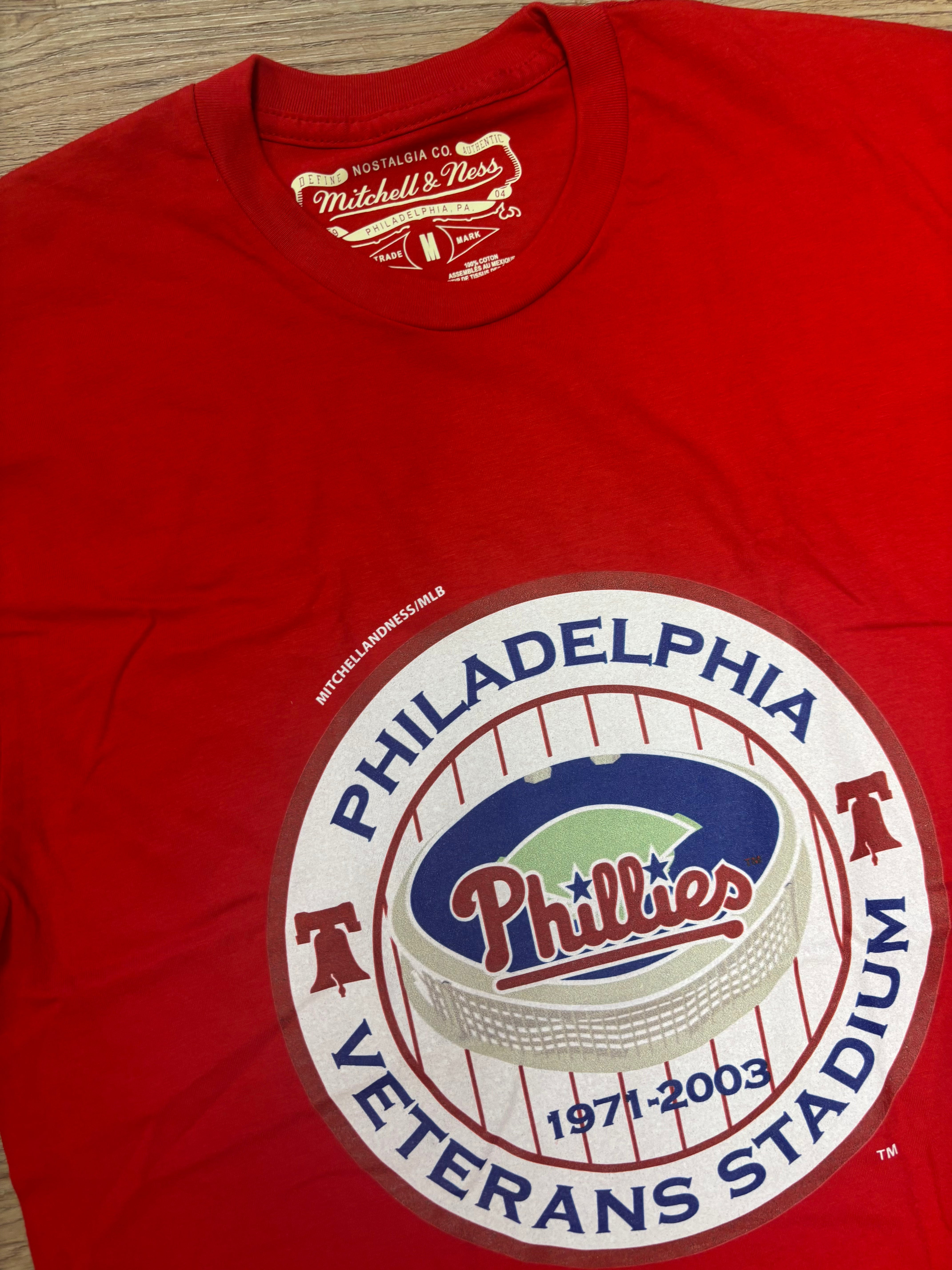 Phillies Veterans Stadium Logo Tee