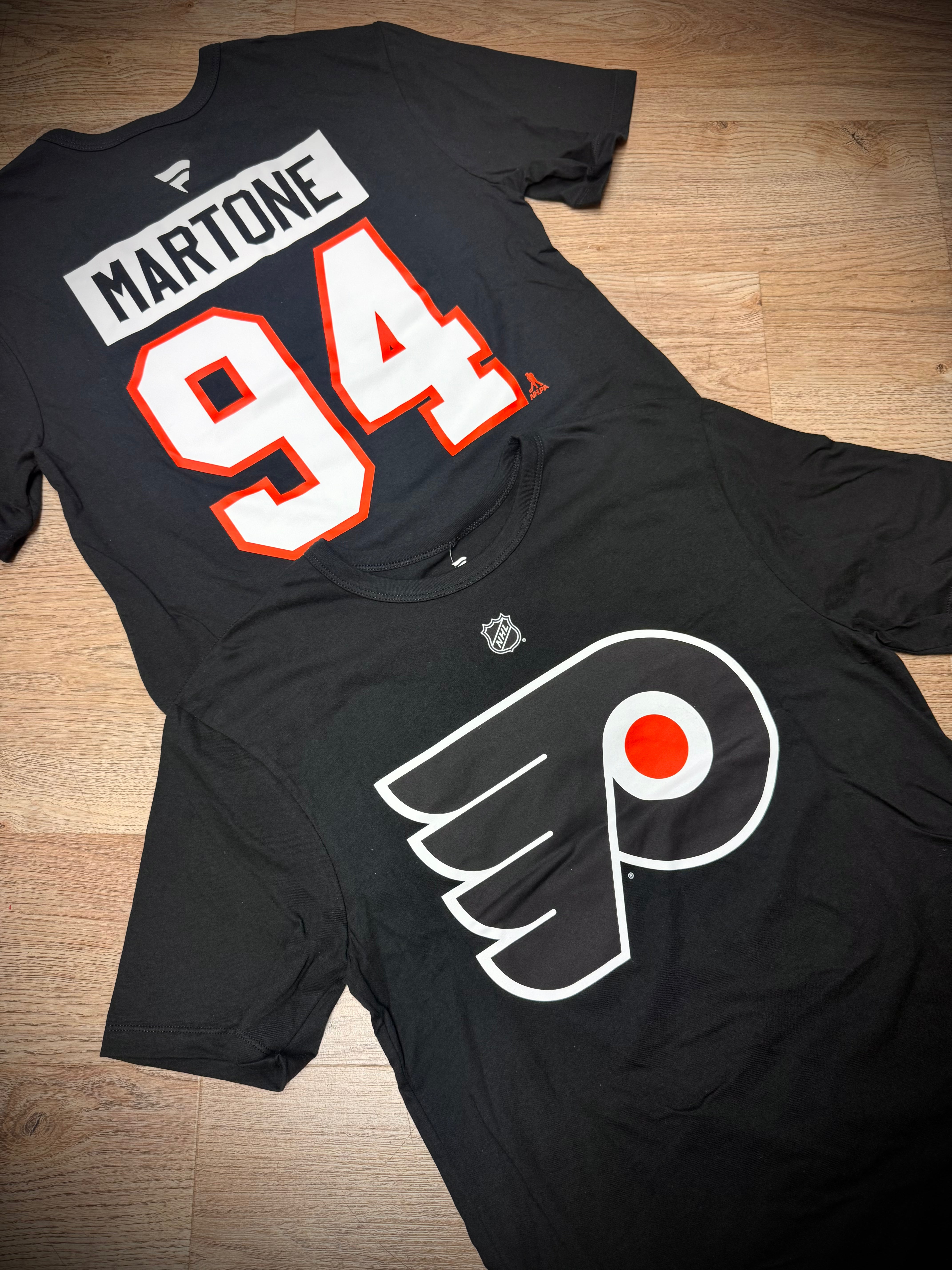 Porter Martone Flyers Name & Number Shersey Tee