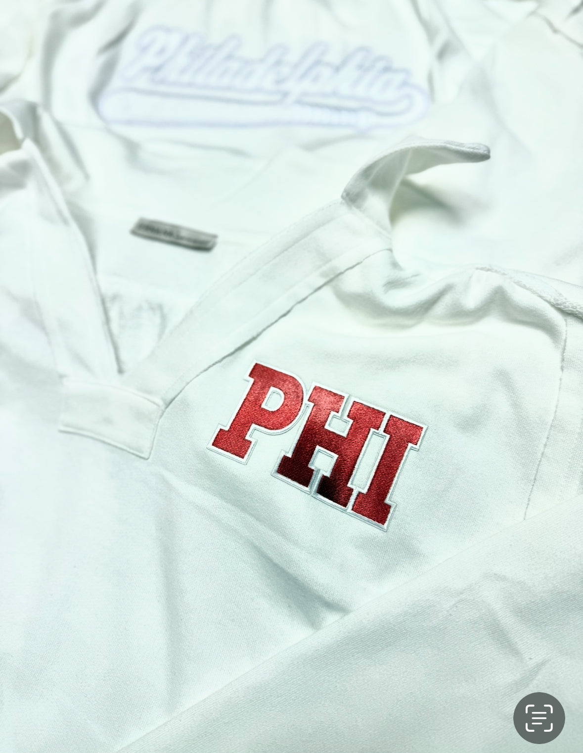 Ladies Philly Johnny Collar V-Neck Top