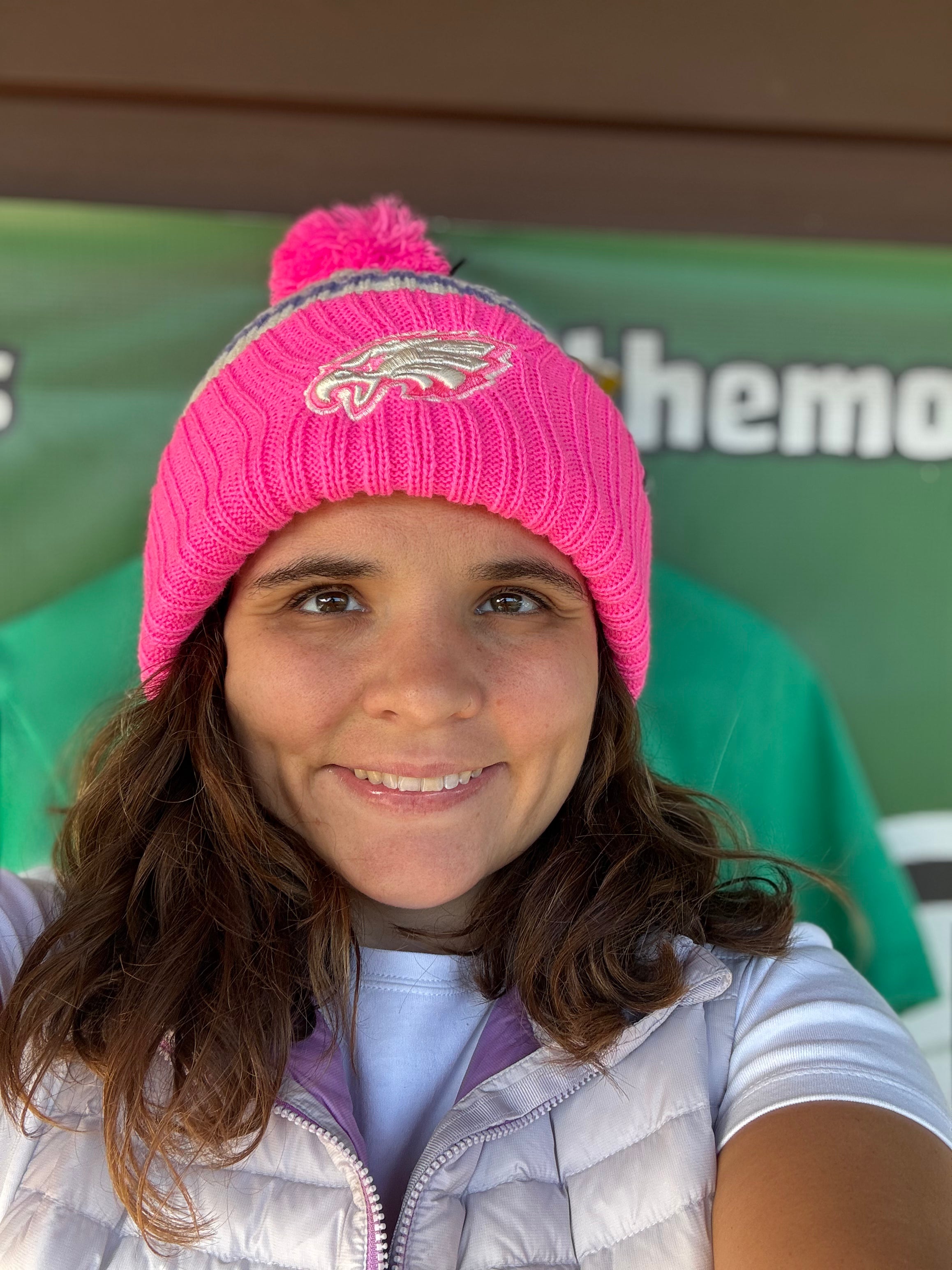 Eagles Youth Bright Knit Pom