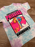 Phillies Kids Touch the Sky Tie Dye Tee