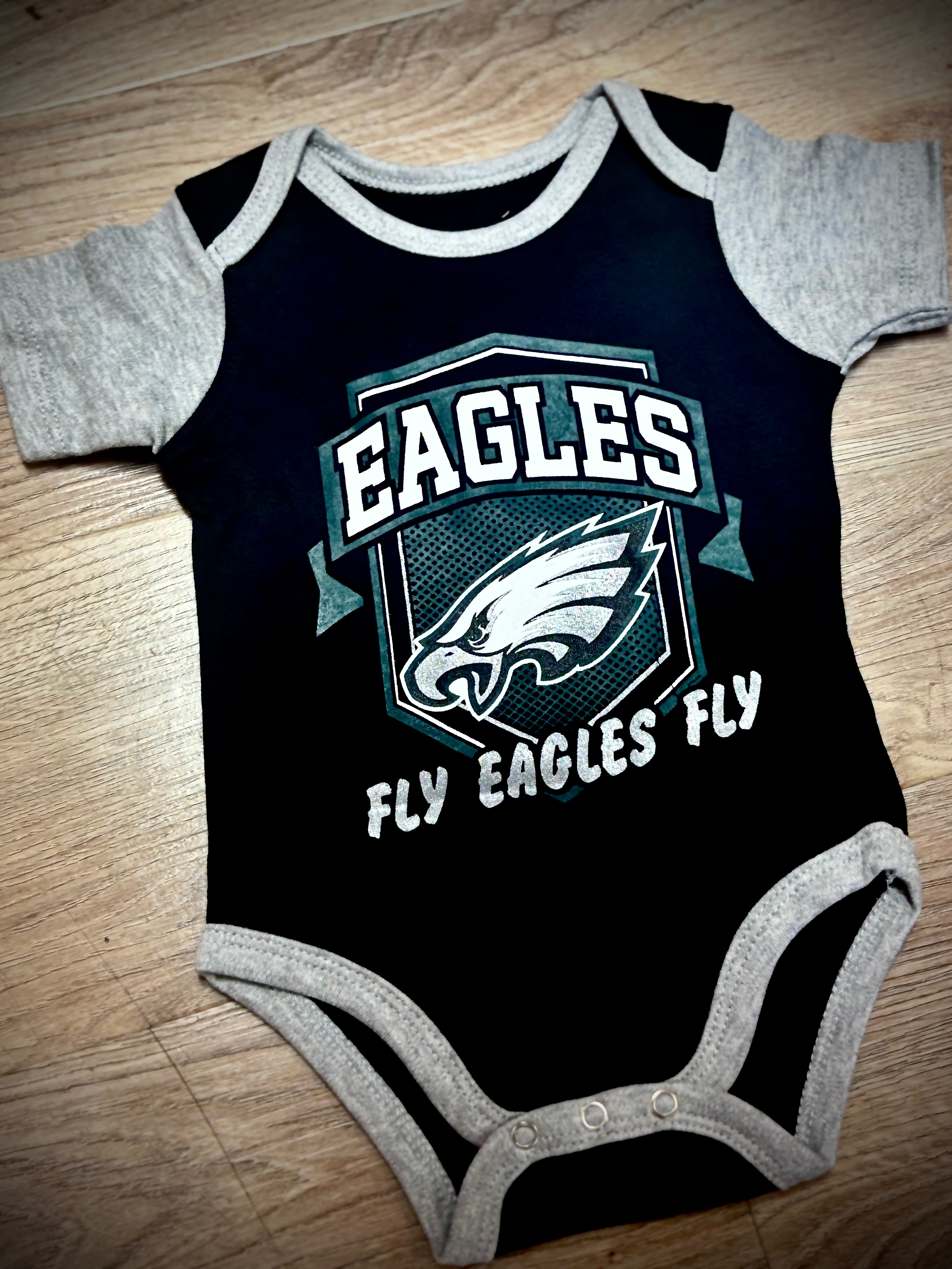 Eagles Raglan Fly Onsie