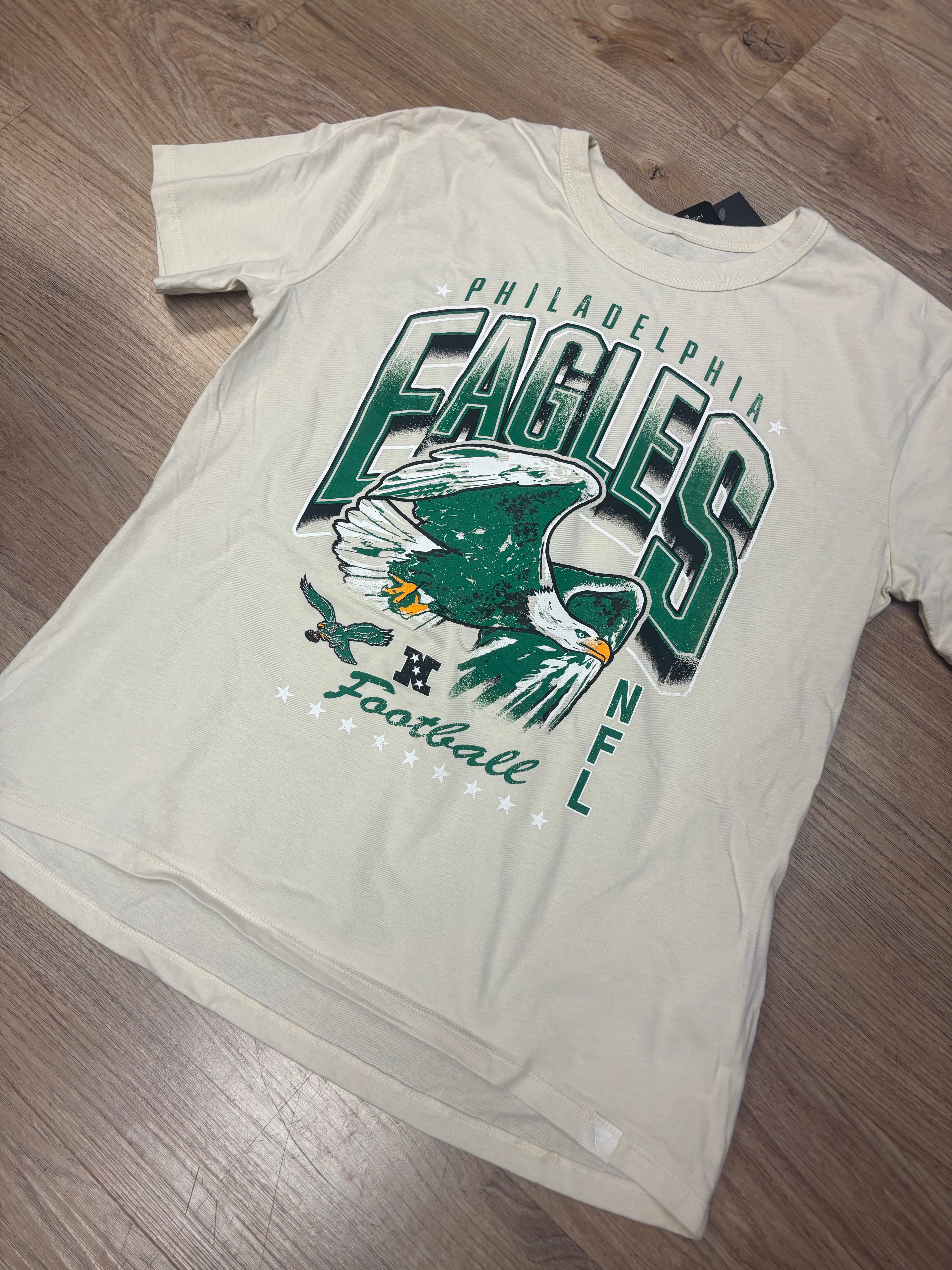 Ladies Eagles Historic High Low Hem Tee