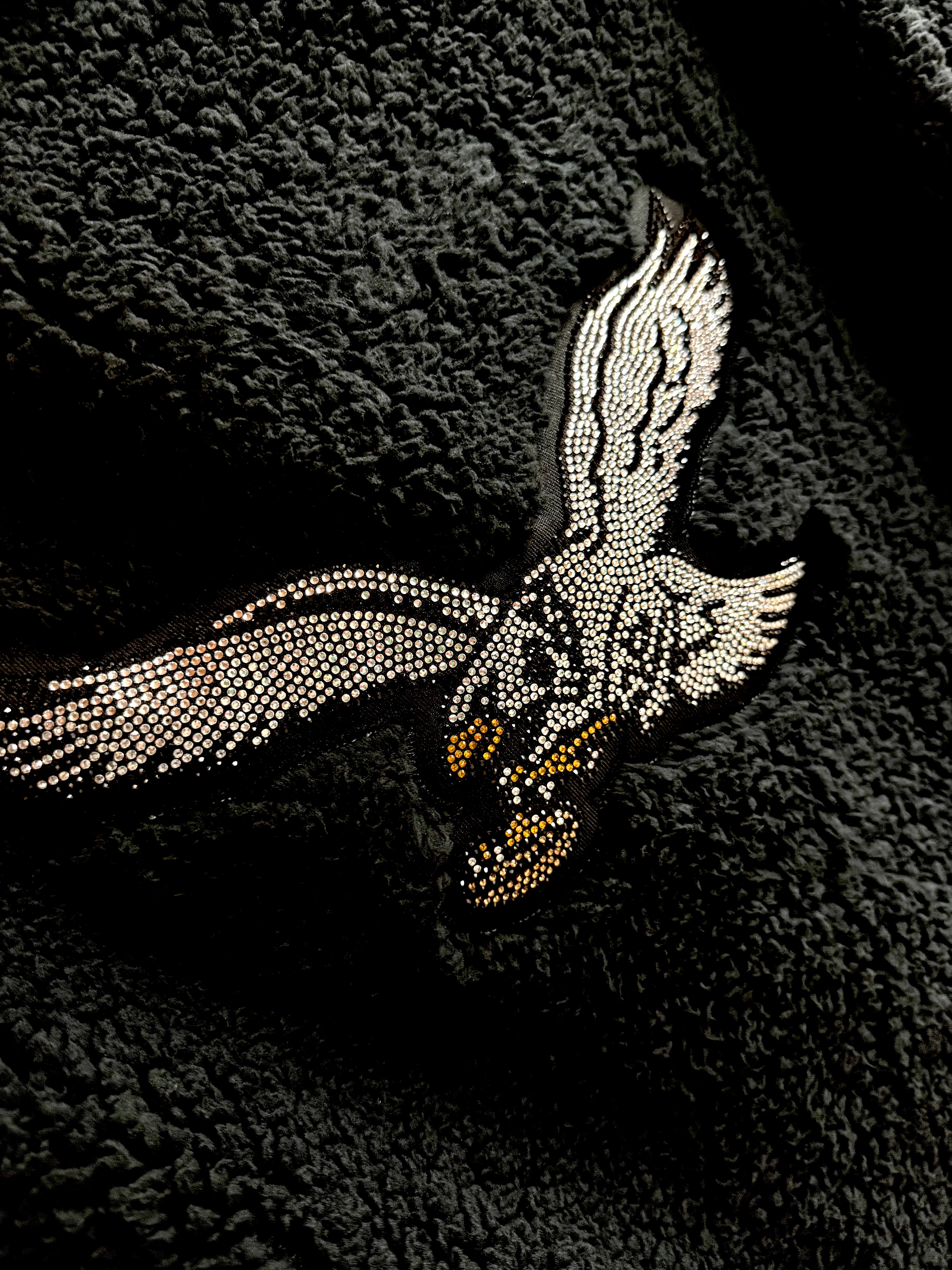 Philadelphia Eagles Throwback Sherpa Fleece Lounger Sequin Jacket