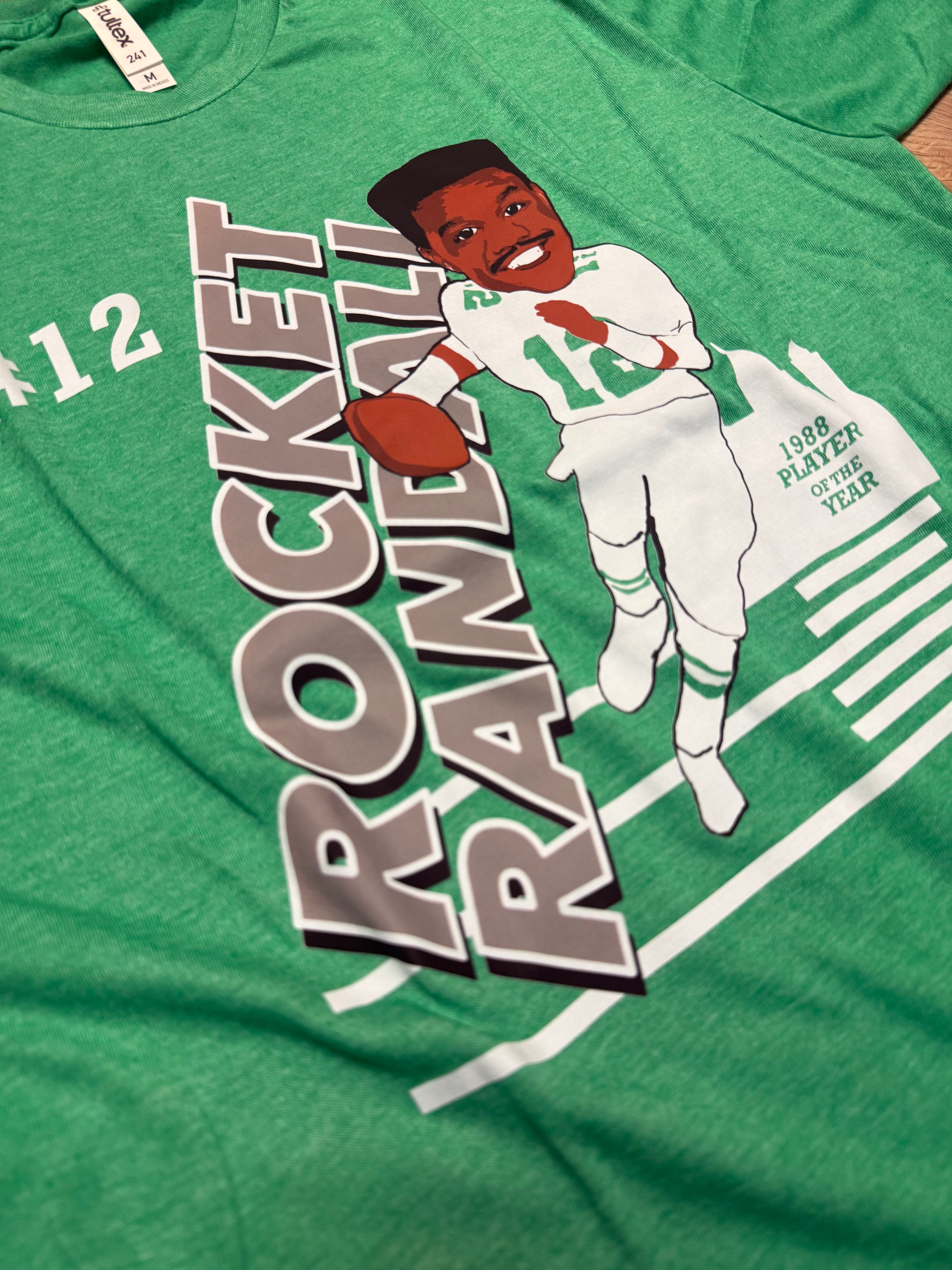 Rocket Randall Cunningham Kelly Tee