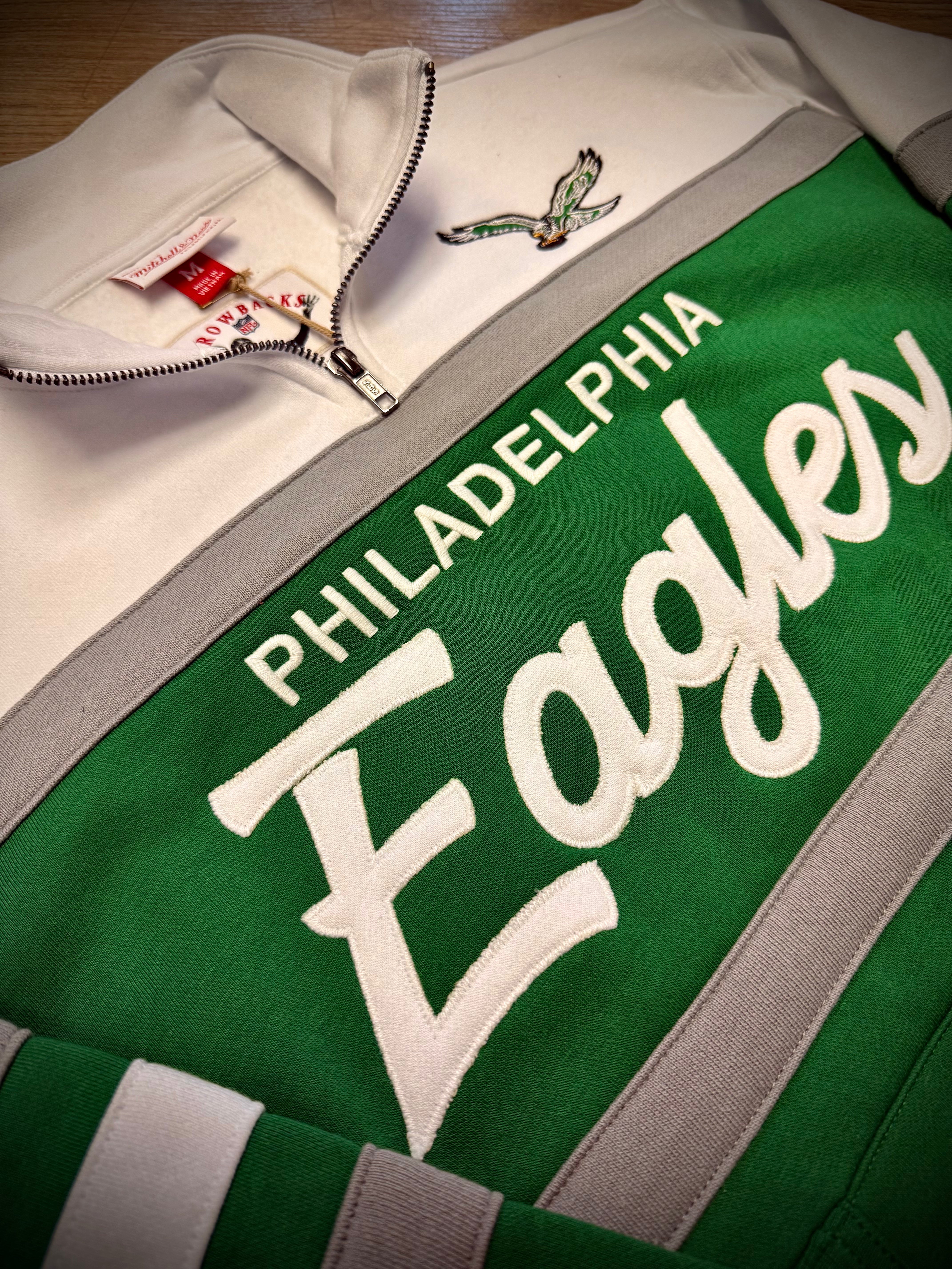 Philadelphia Eagles 1/4 Zip Head Coach Hoodie