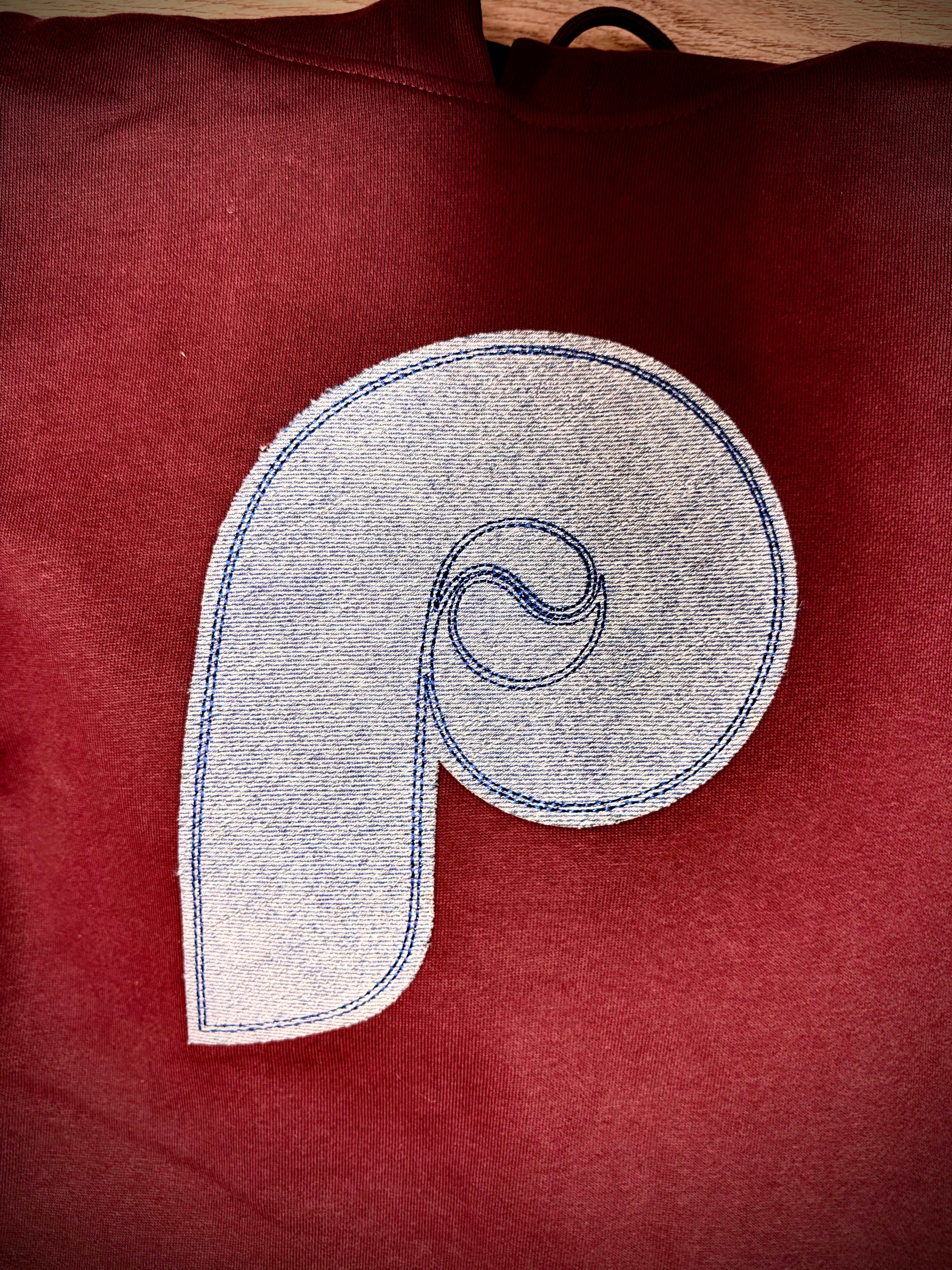 Phillies Throwback Varsity Blues Pro Hoodie