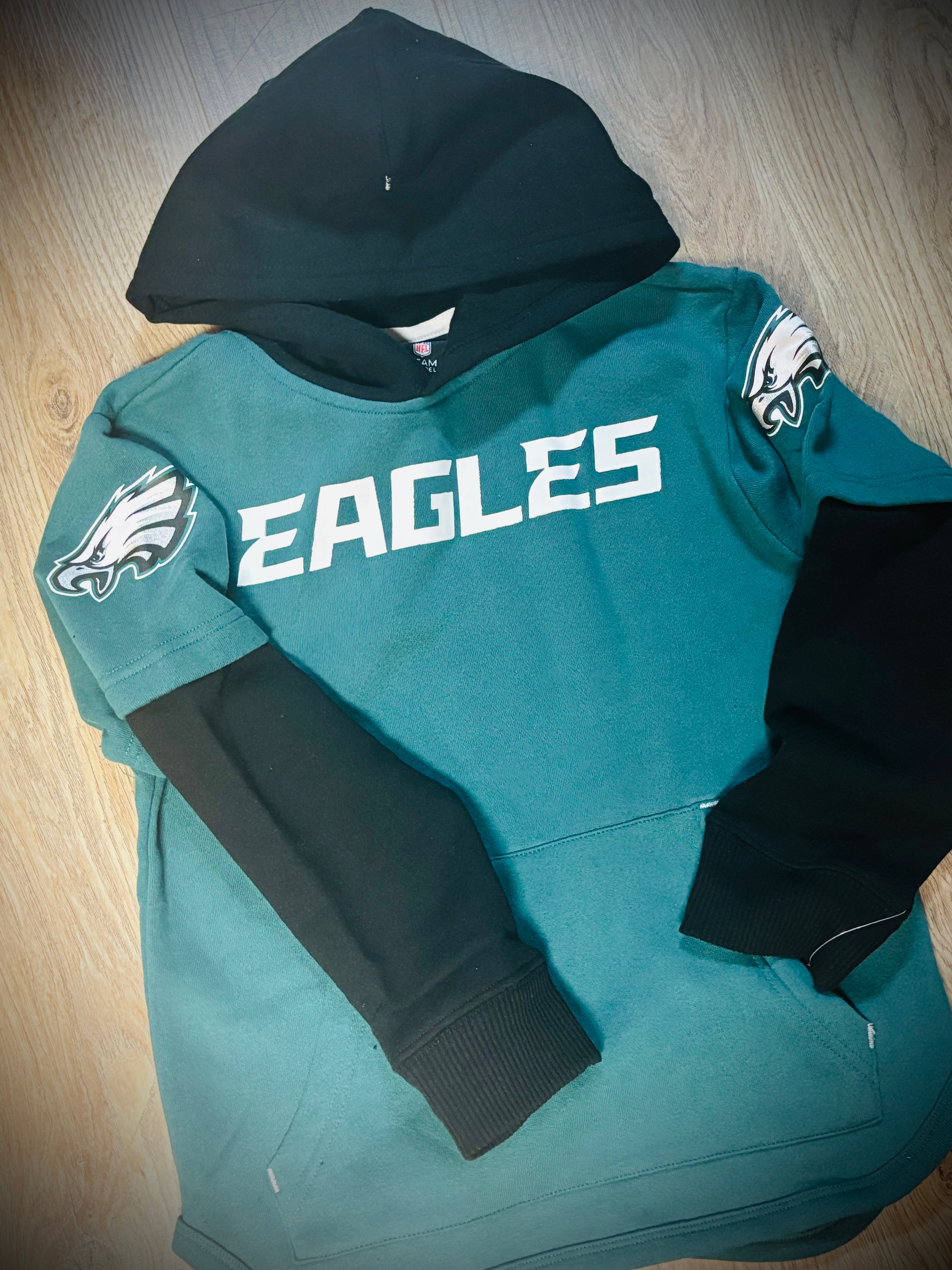 Eagles Mixed Media Twofer Hood