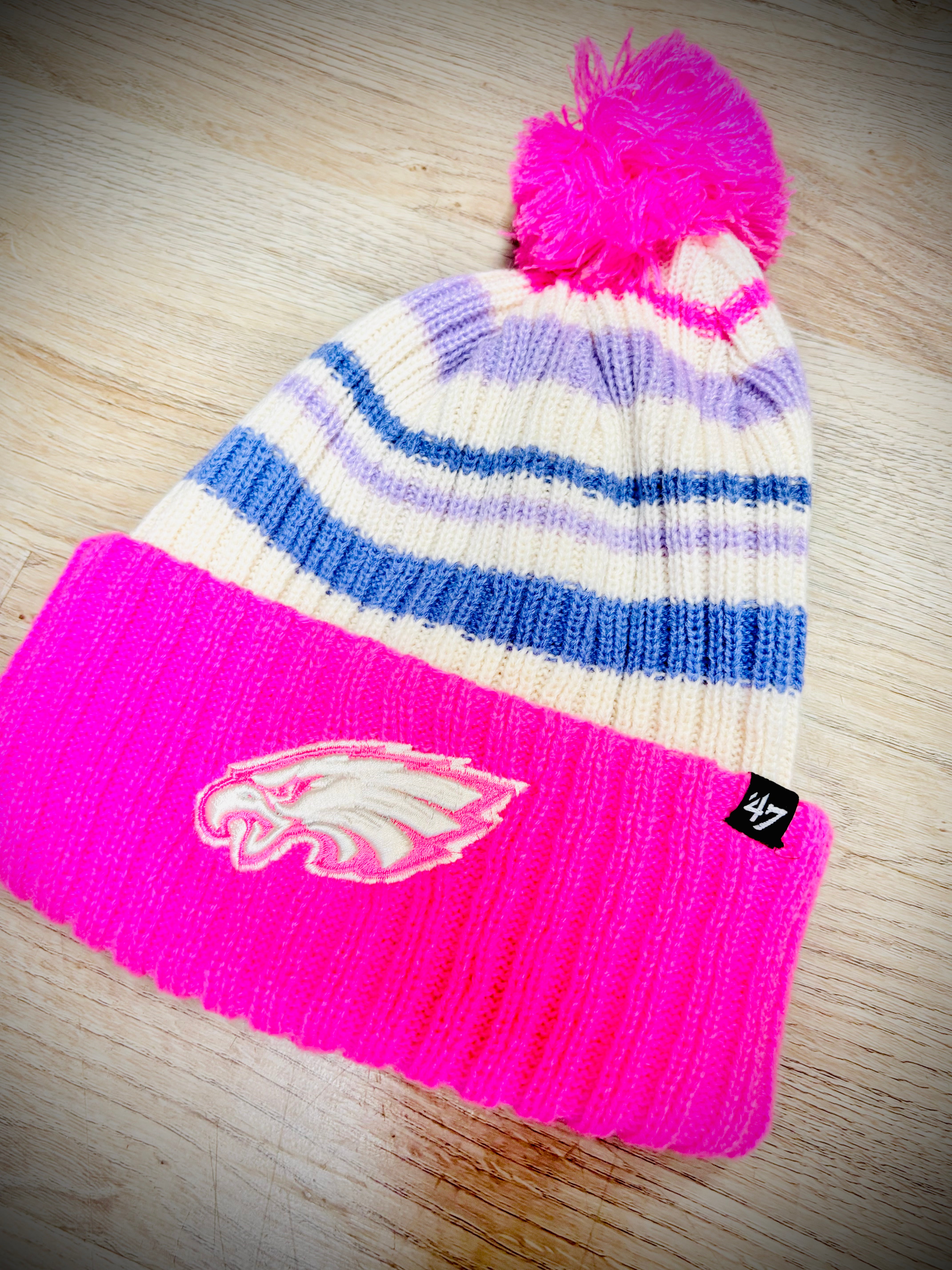 Eagles Youth Bright Knit Pom