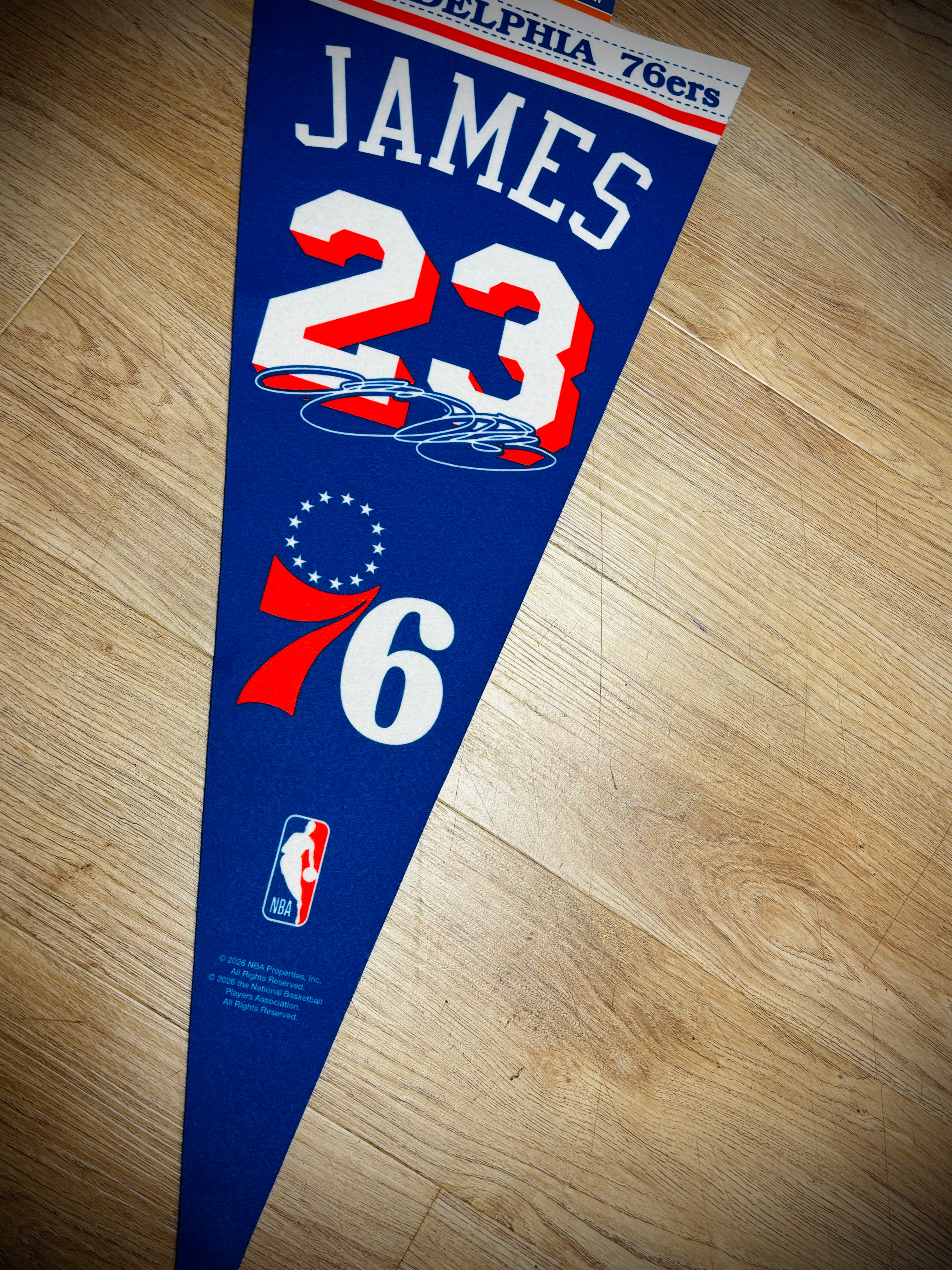 LeBron Pennant