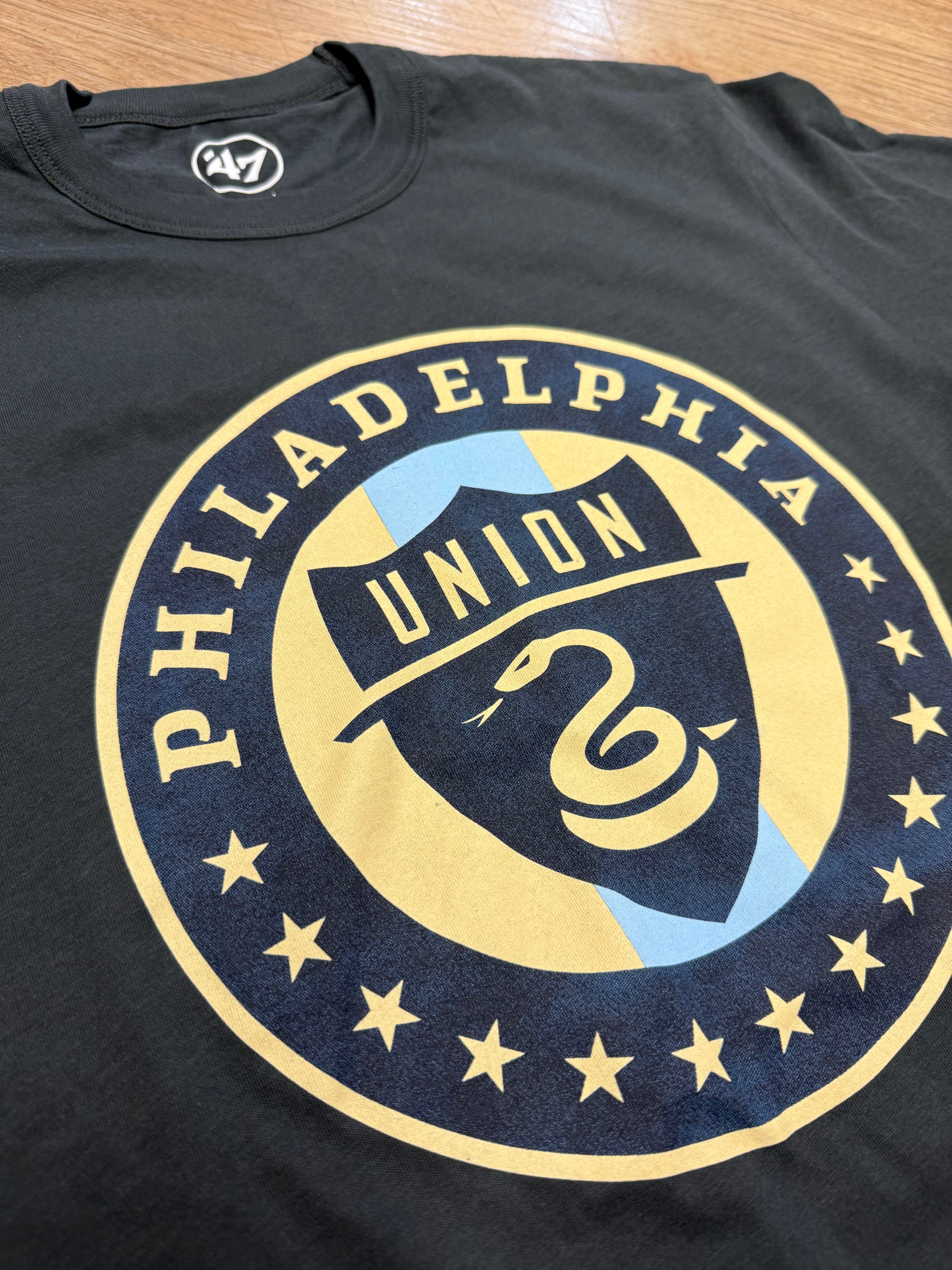 Philadelphia Union Flint Black Franklin Tee