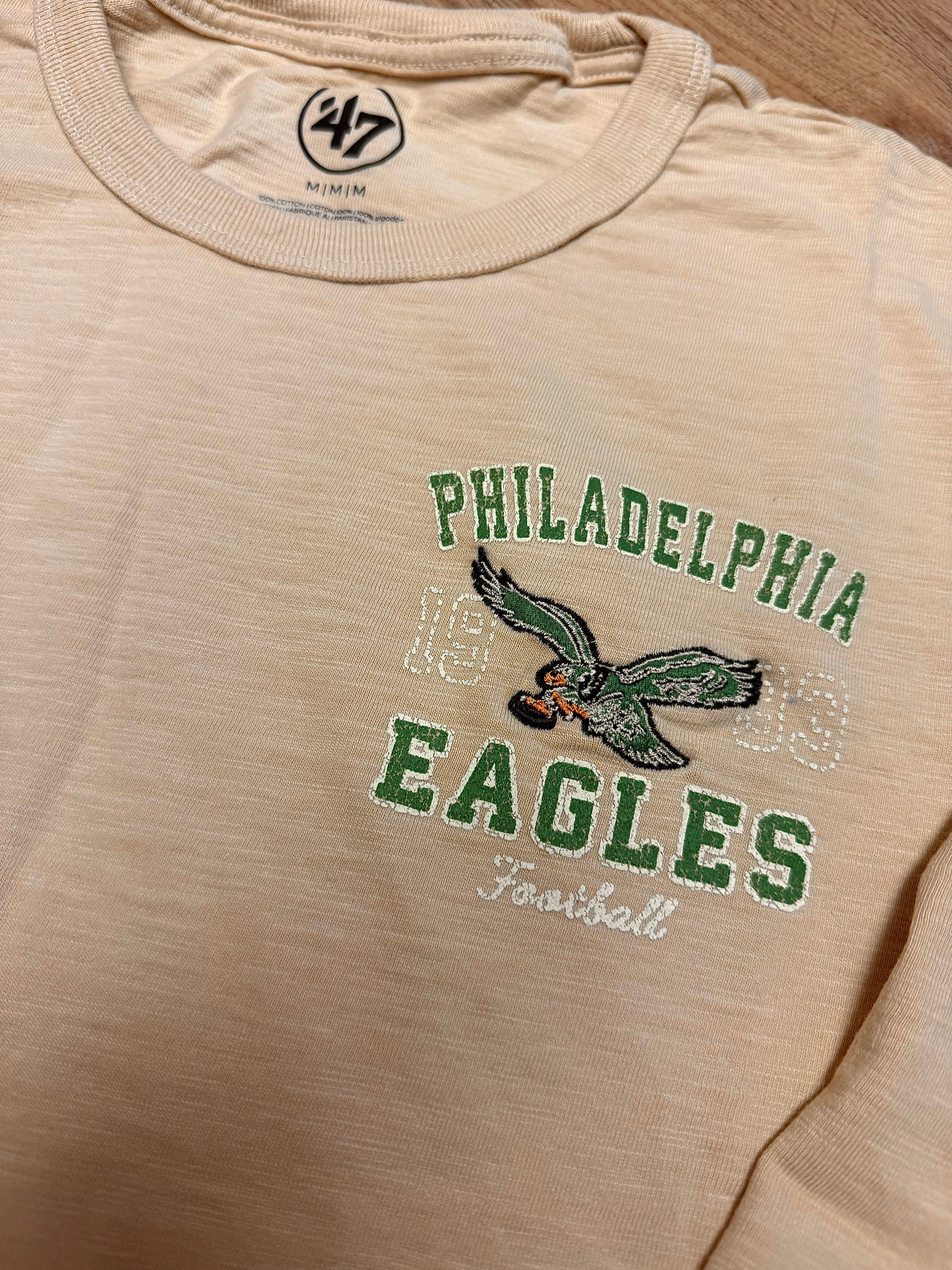 Eagles Throwback Mojave Egremont Heavy Slub Long Sleeve Tee