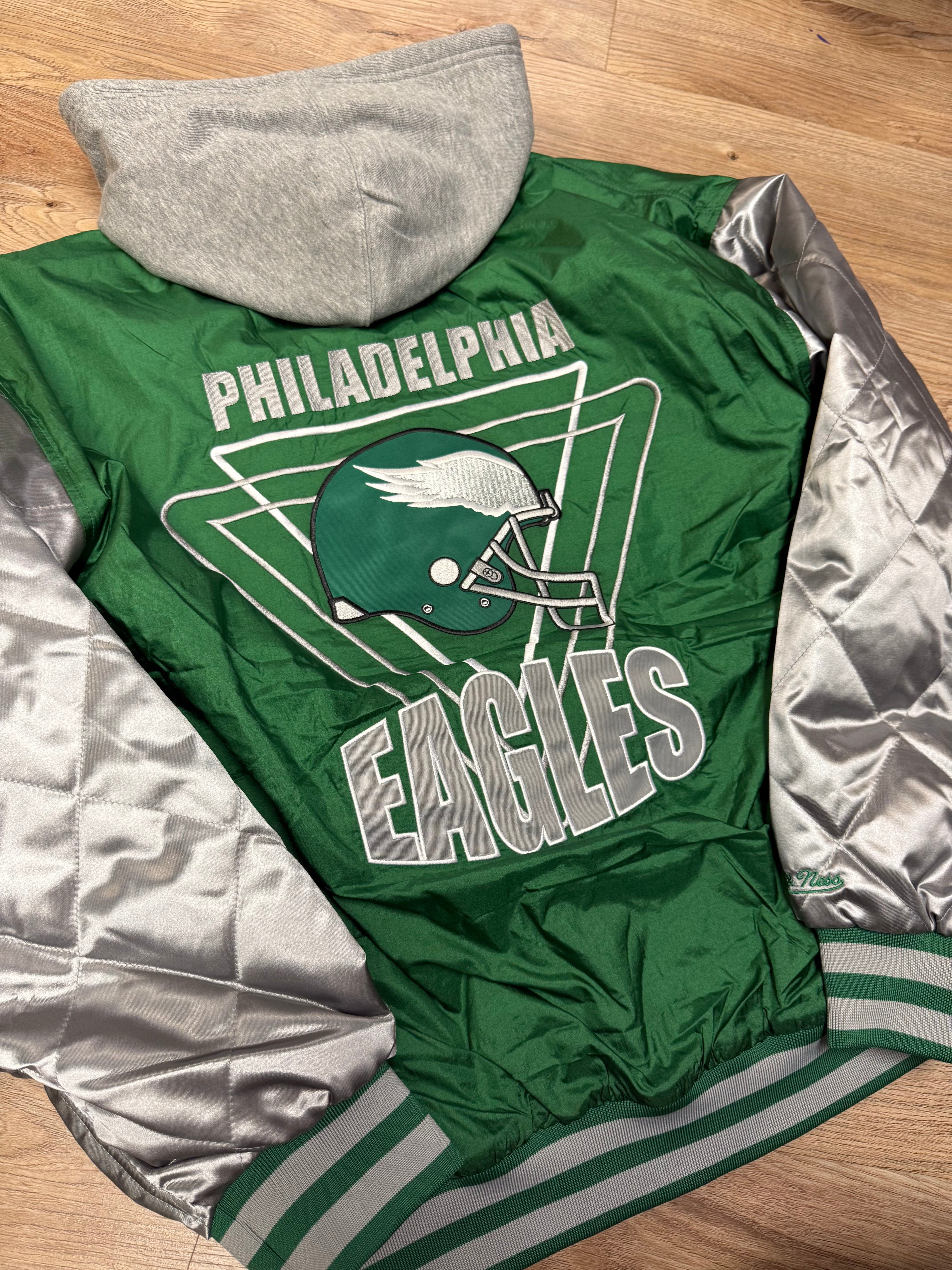 Eagles Diamond Fusion Quilted Button Down Jacket