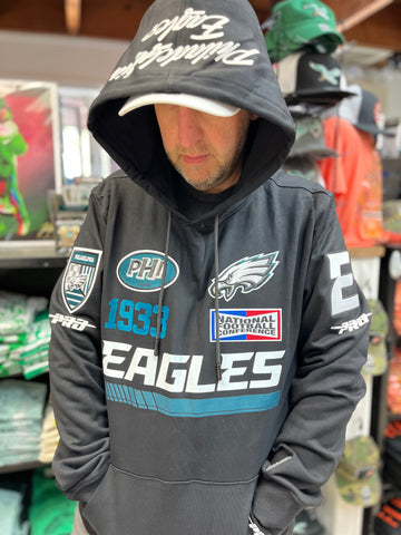 Gray eagles hoodie sale