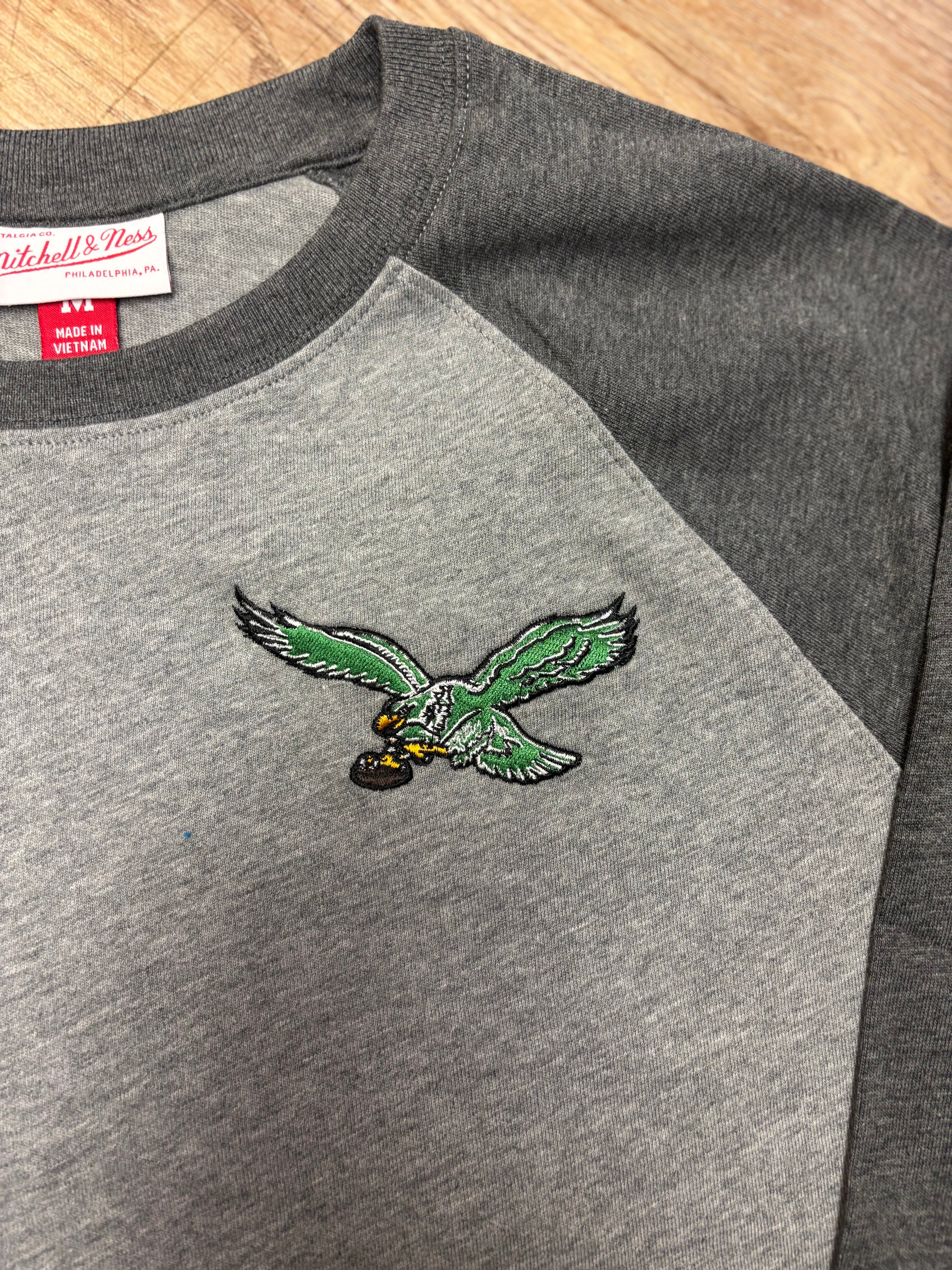 Philadelphia Eagles Throwback Premium Long Sleeve Tee