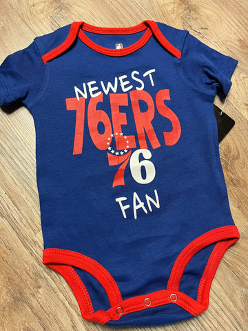 Newest 76ers Fan Baby Onesie
