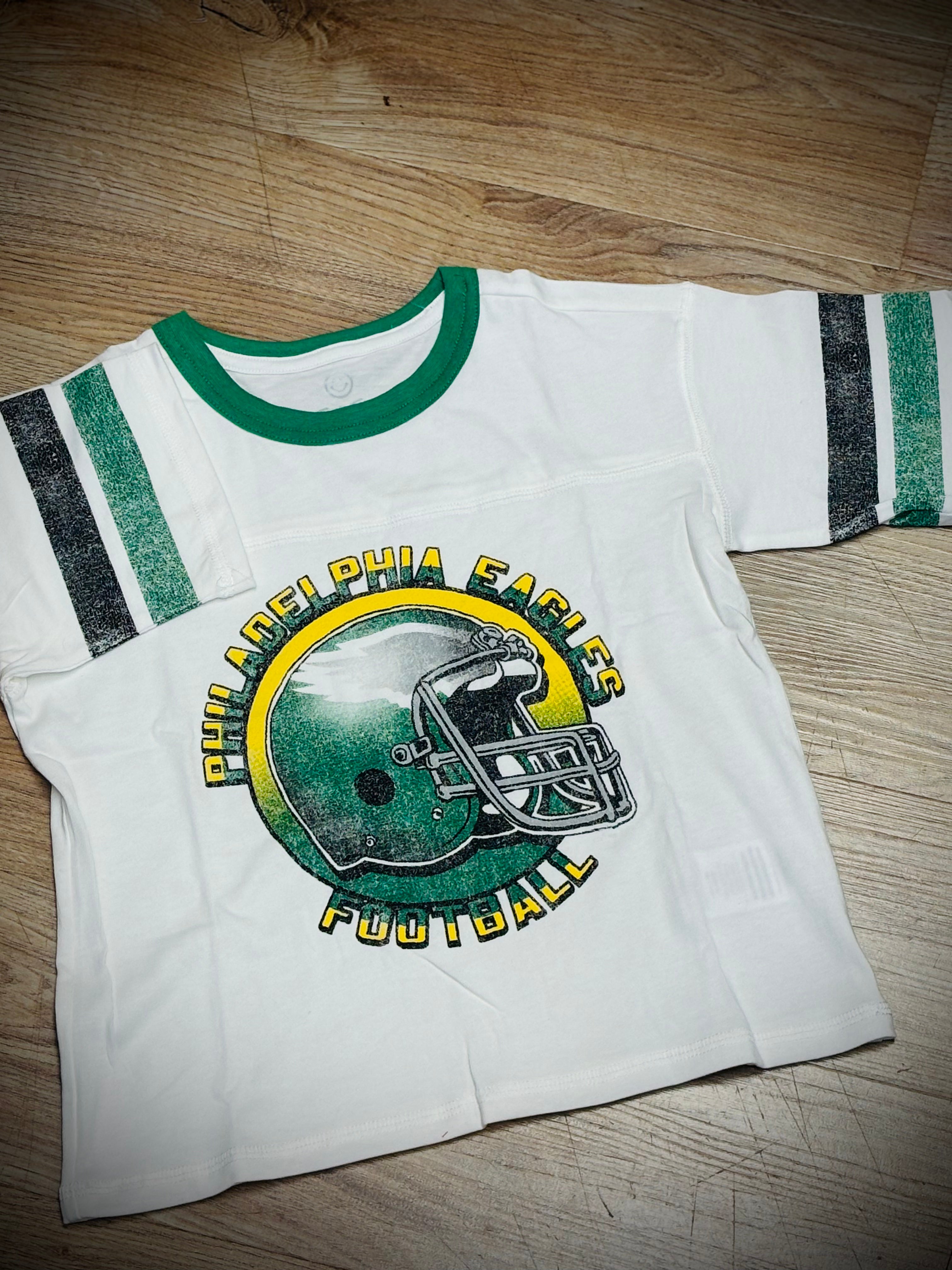 Eagles Kids Retro Ringer tee
