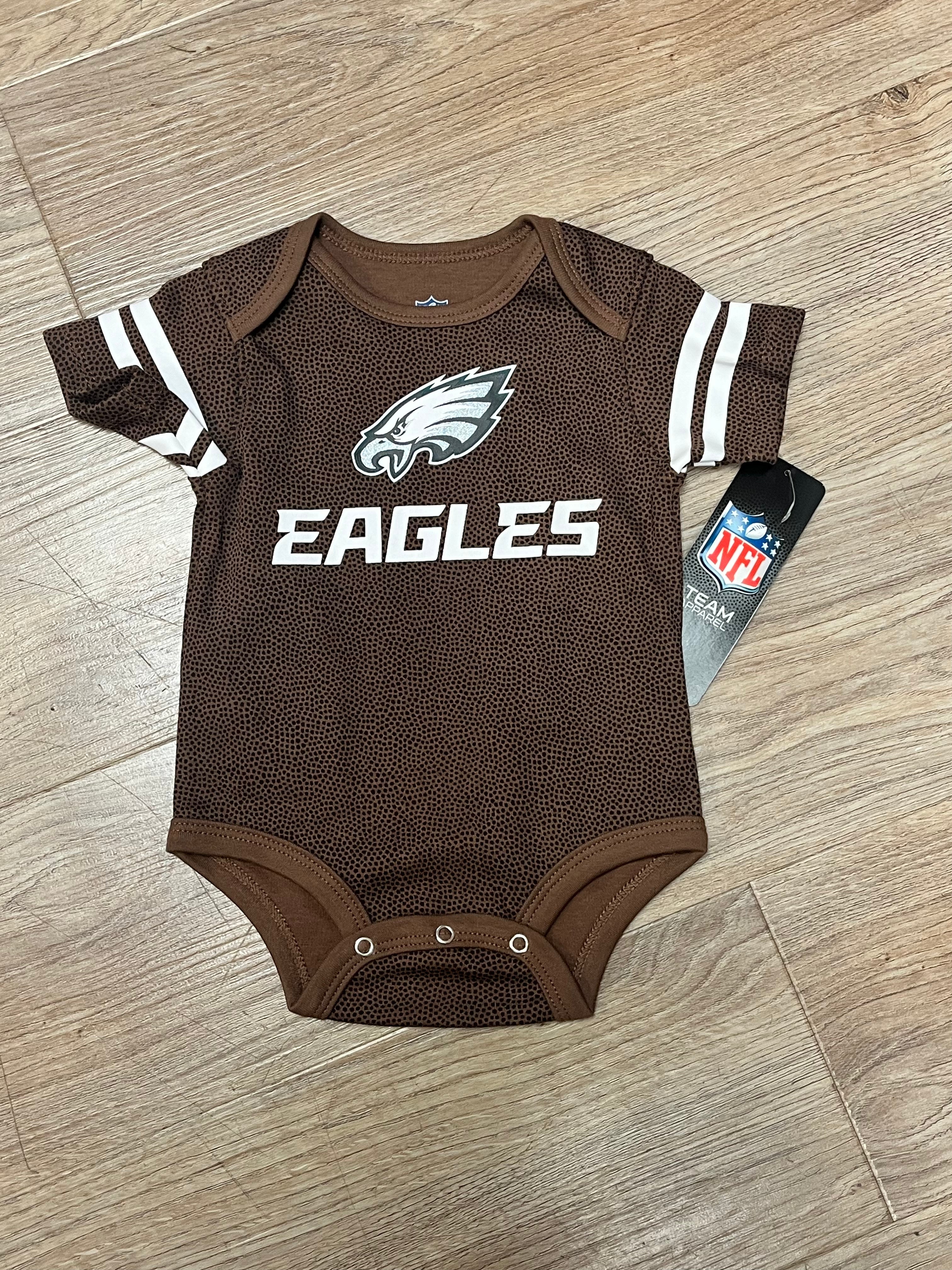 Eagles grid iron onesie