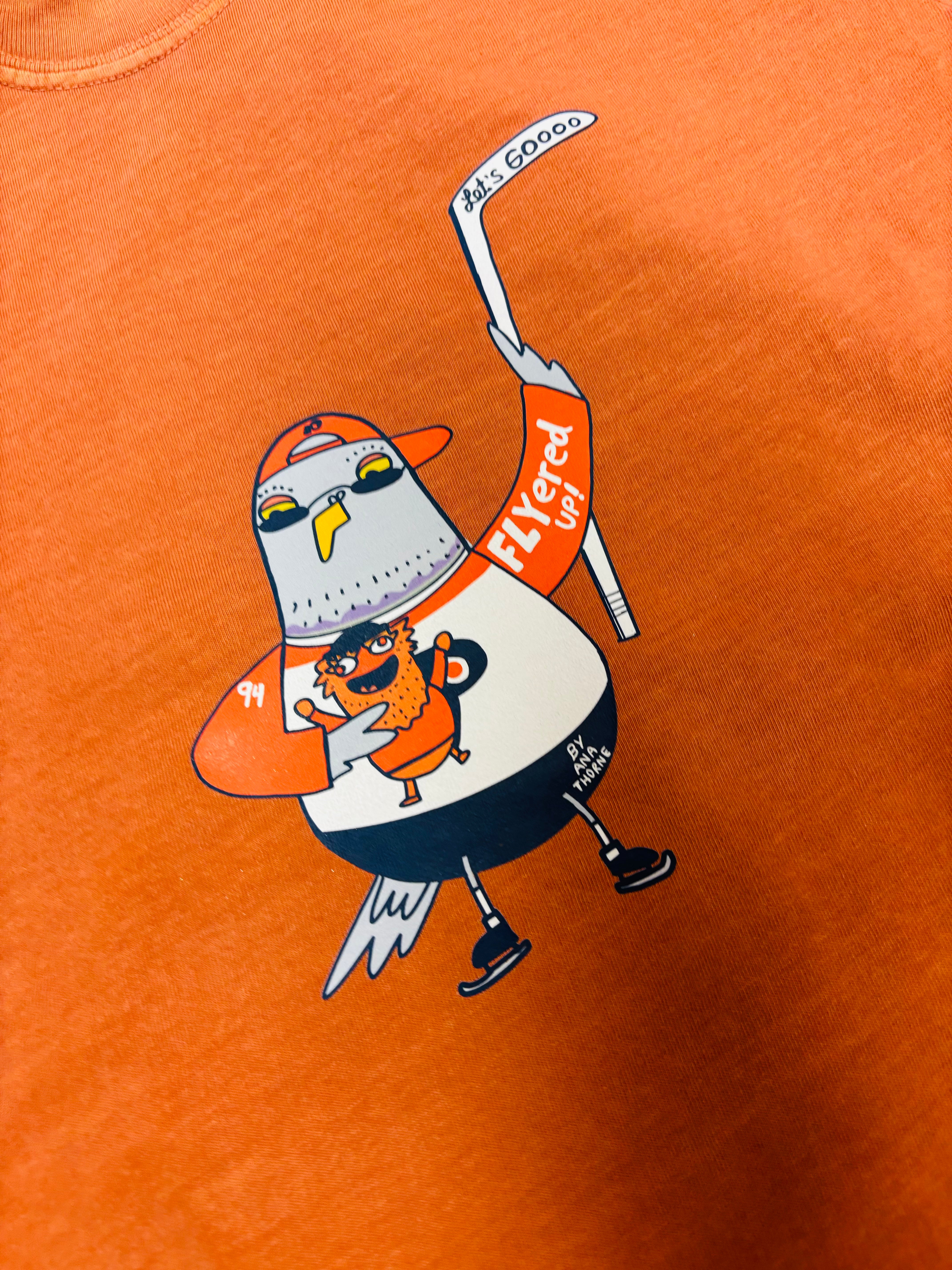 Flyered Up Vinnie the Pigeon
